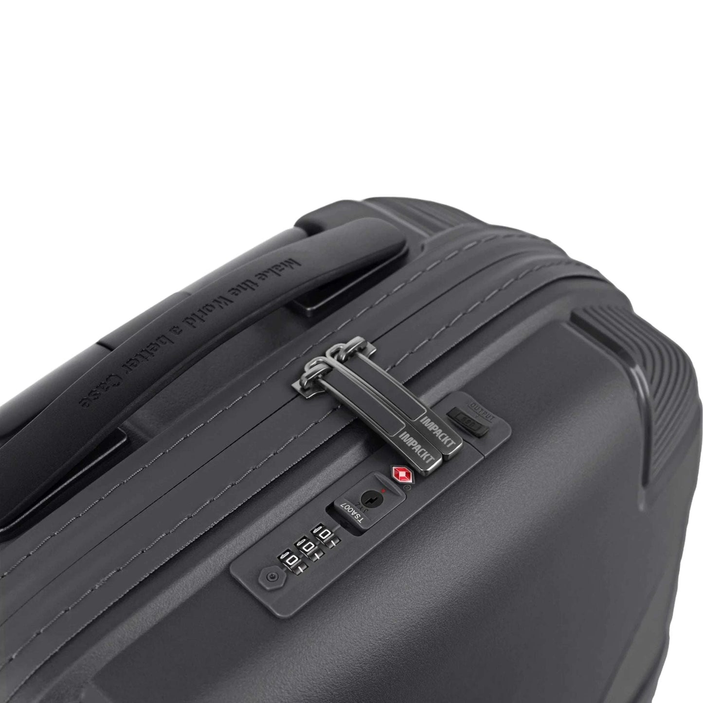 Impackt IP1 Kabinen-Trolley S 55 cm -Lava Black KOFFER-PLUS.COM