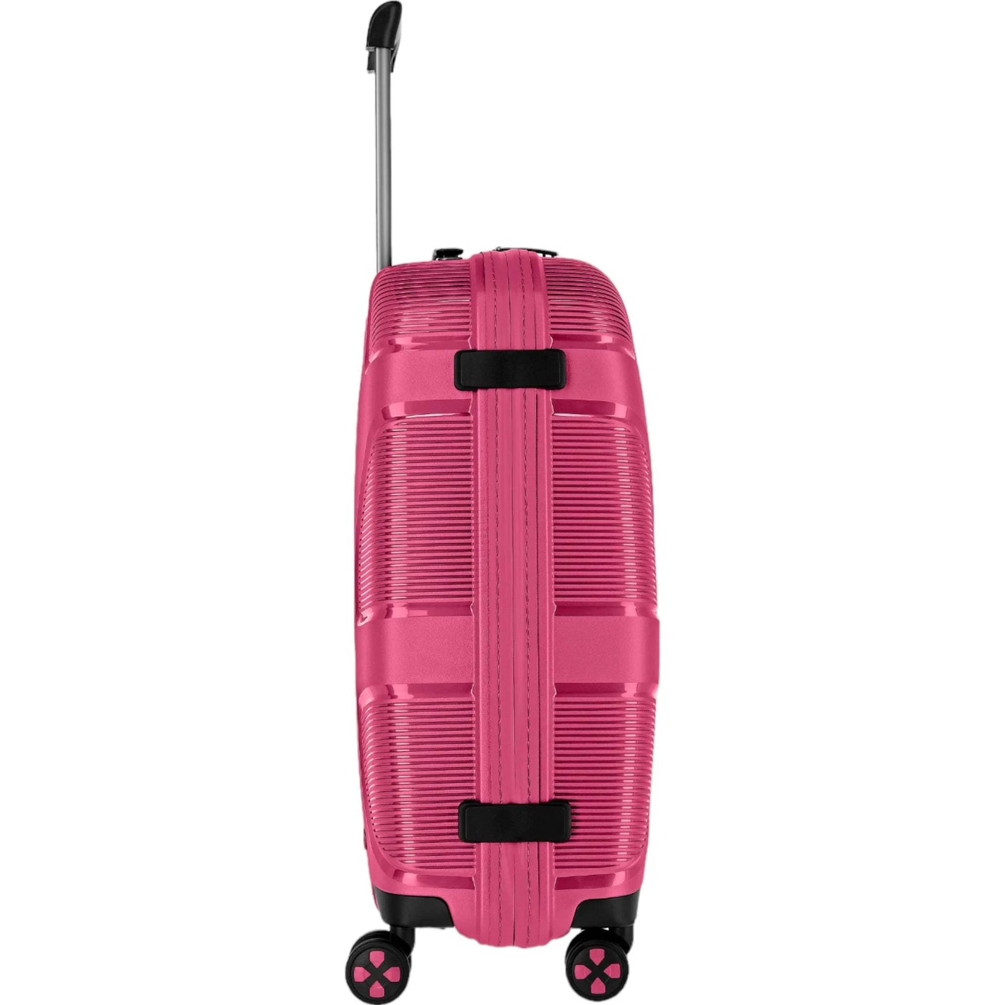 Impackt IP1 4-Rollen-Koffer M 67 cm -Flora Pink KOFFER-PLUS.COM