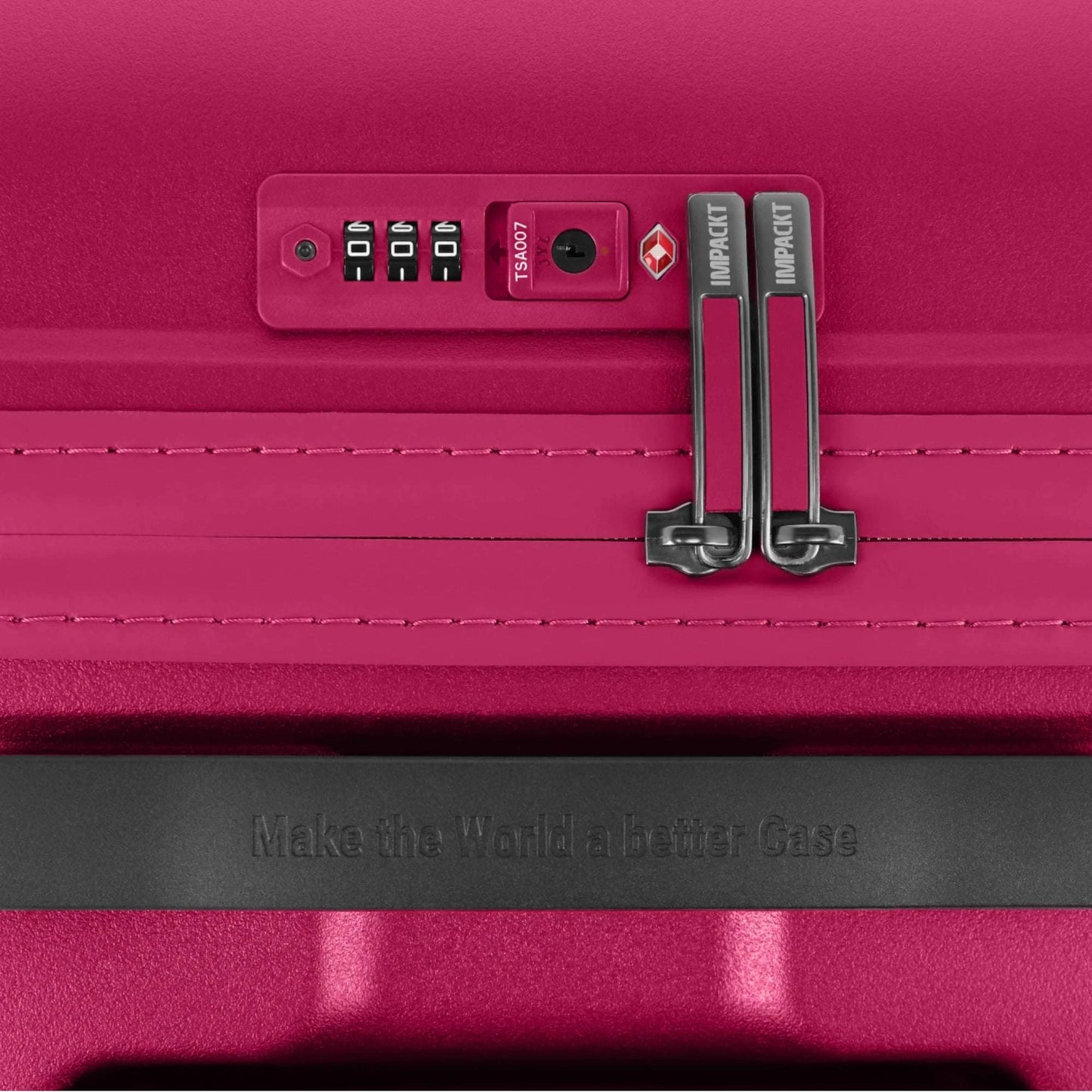 Impackt IP1 4-Rollen-Koffer M 67 cm -Flora Pink KOFFER-PLUS.COM