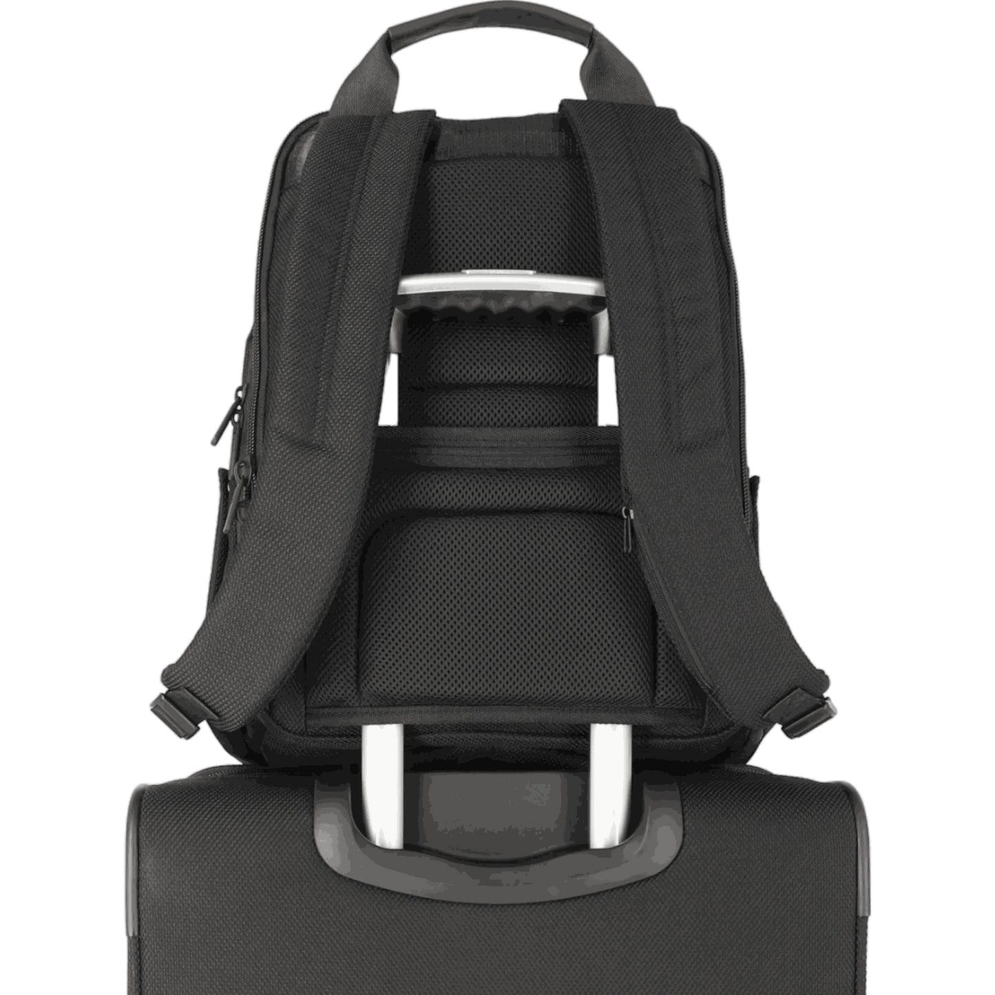 Travelite Meet erweiterbarer Rucksack 41 cm -SchwarzKOFFER-PLUS.COM