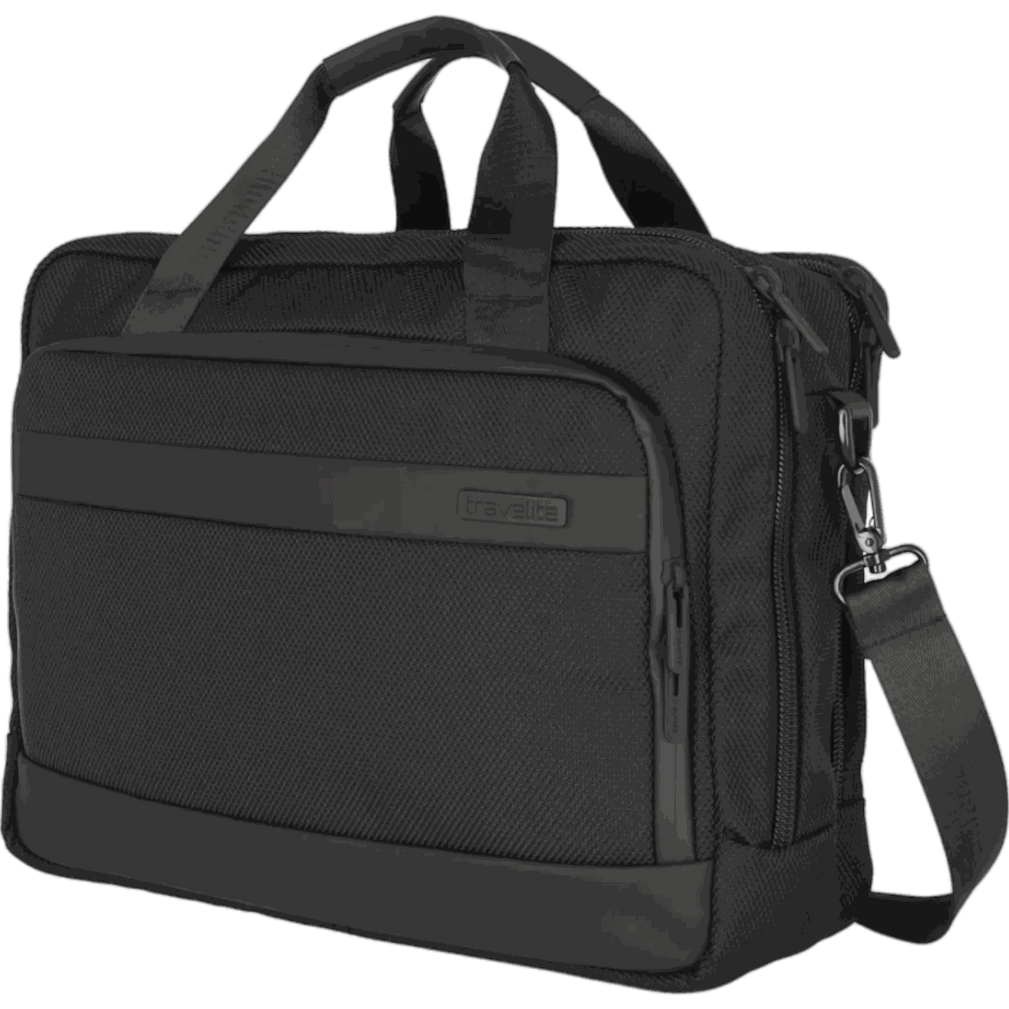 Travelite Meet Aktentasche mit Laptopfach 42 cm -Schwarz KOFFER-PLUS.COM