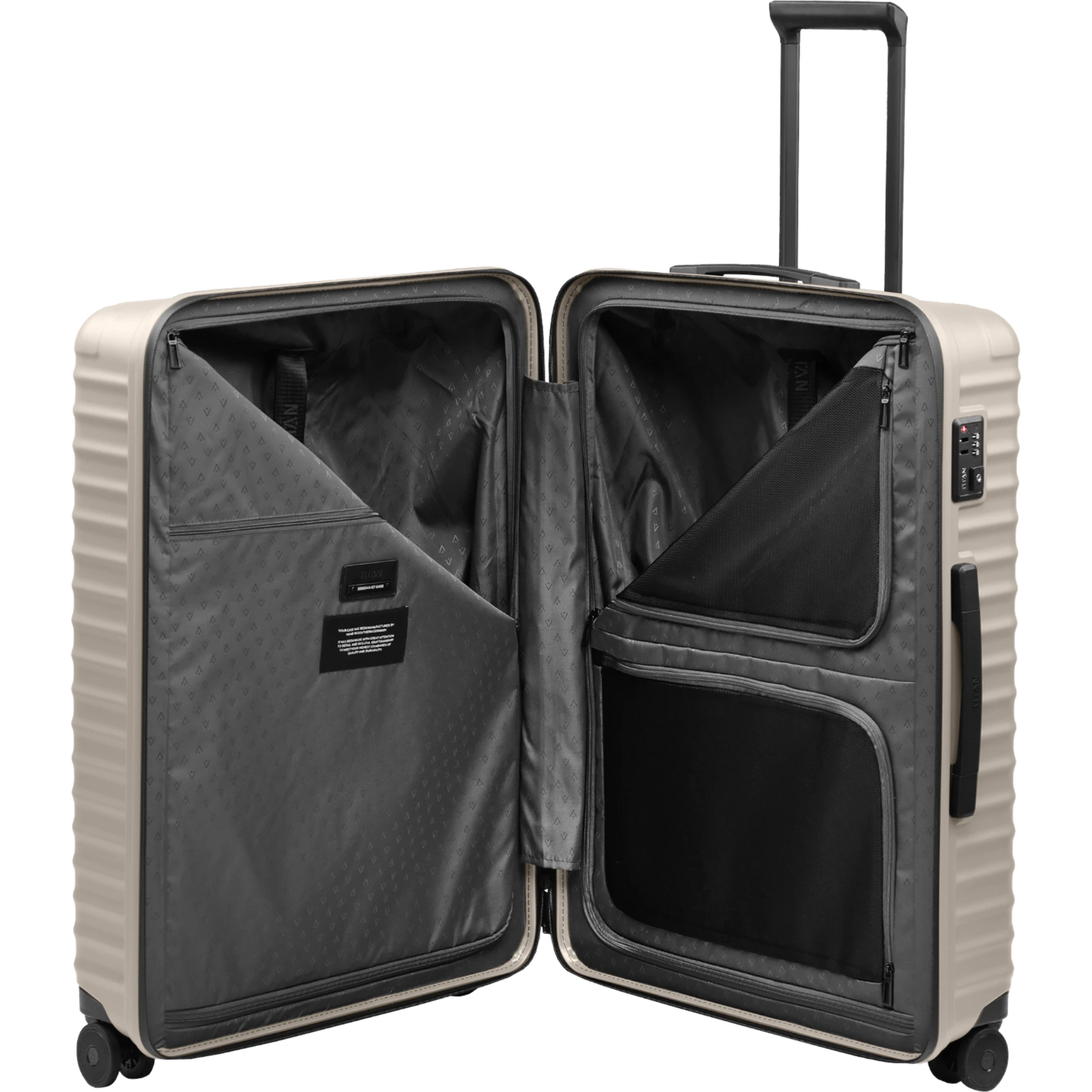 TITAN UPGRADE 4-Rad-Trolley L 75 cm -Moonstone Grey