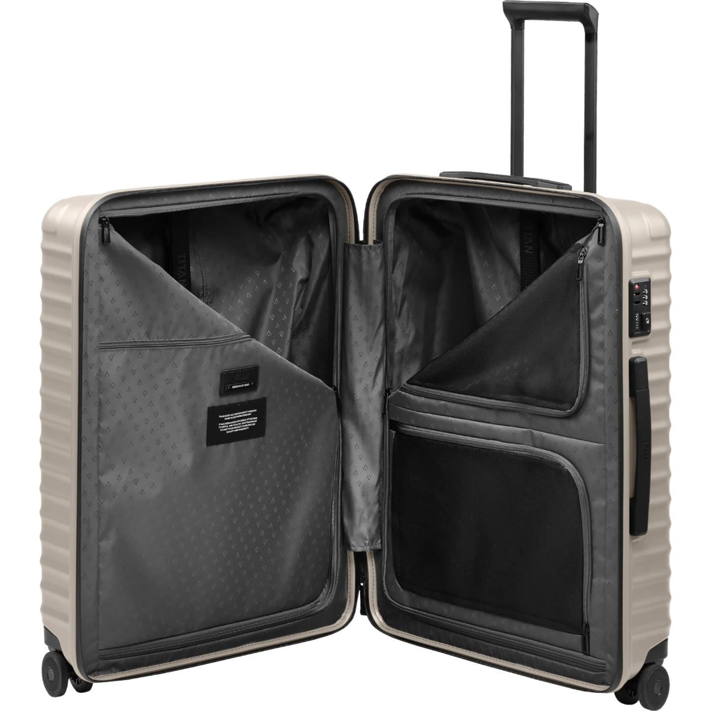 TITAN UPGRADE 4-Rad-Trolley M+ 69 cm -Moonstone Grey