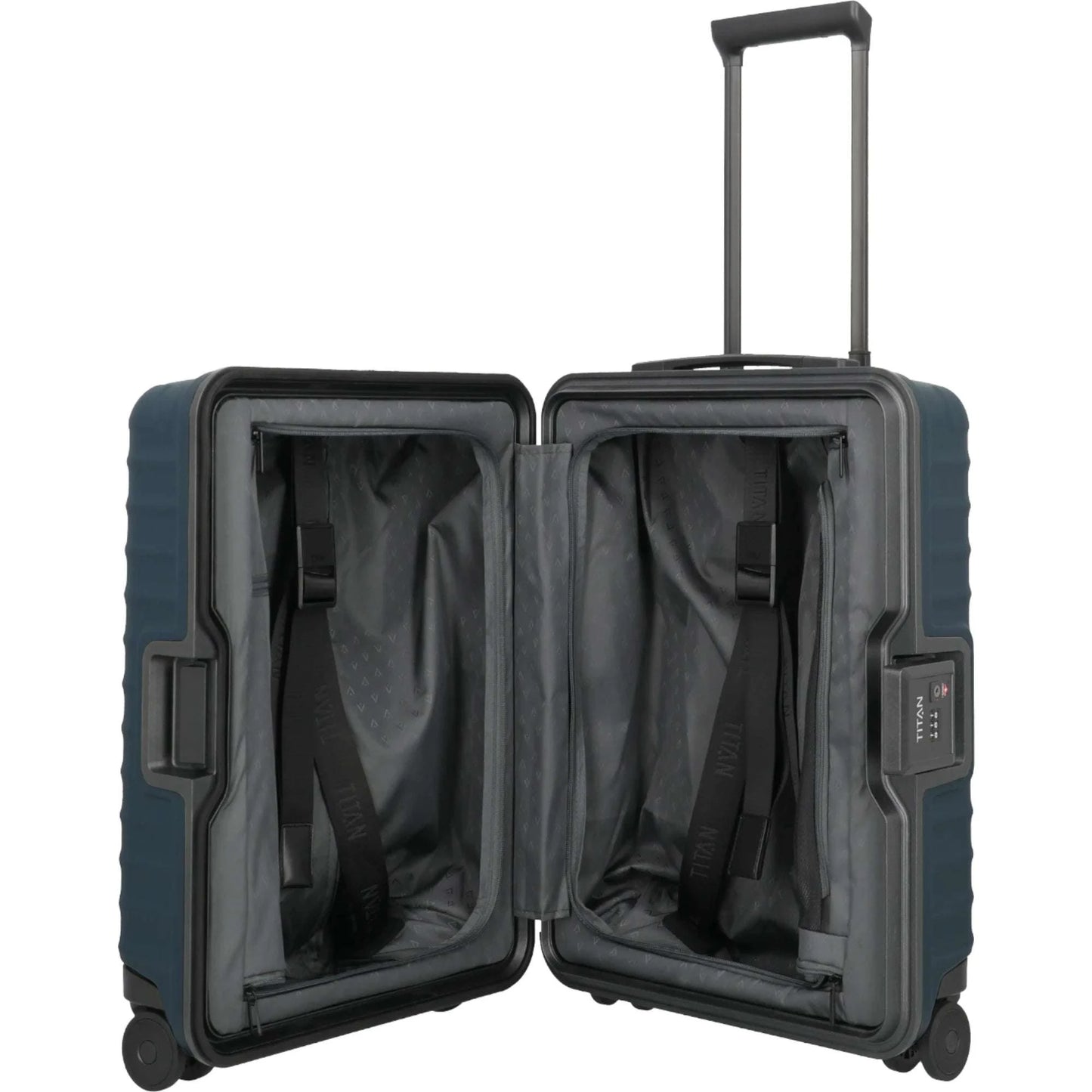 TITAN OVERSEAS 4-Rad-Handgepäck-Trolley S+ 55 cm -Midnight Blue KOFFER-PLUS.COM