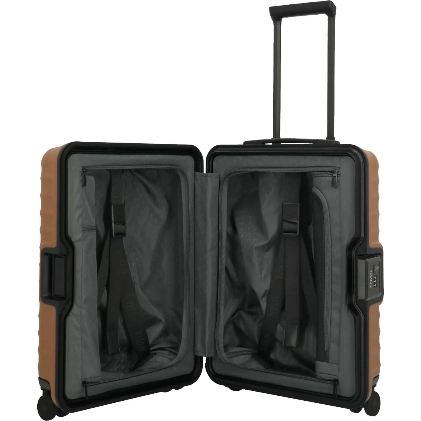 TITAN OVERSEAS 4-Rad-Kabinentrolley S 55 cm -Canyon Bronze KOFFER-PLUS.COM