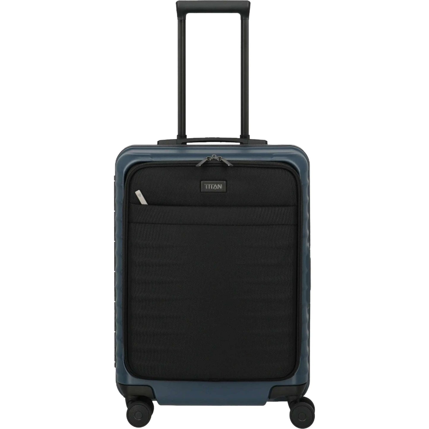 TITAN OVERSEAS 4-Rad-Bordtrolley S+ mit Vortasche 55 cm -Midnight blue KOFFER-PLUS.COM
