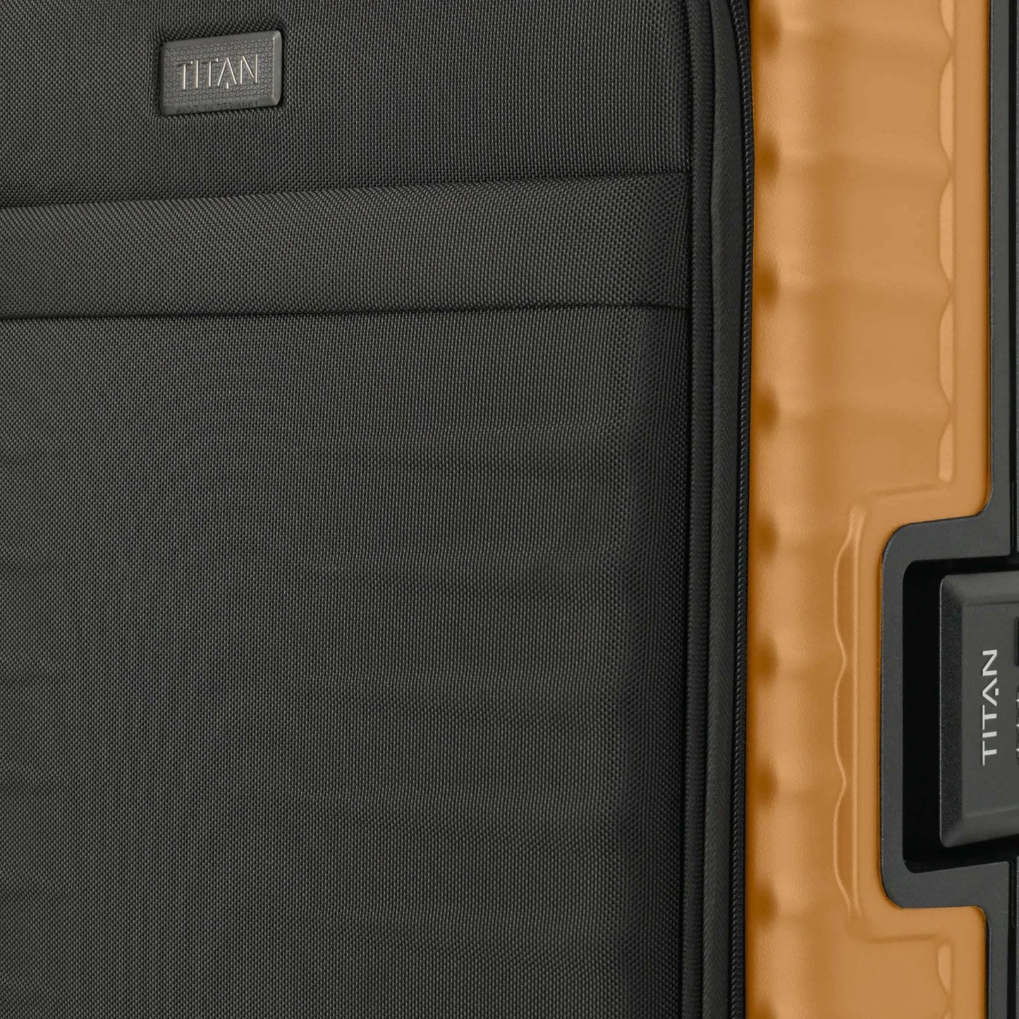 TITAN OVERSEAS 4-Rad-Bordtrolley S+ mit Vortasche 55 cm -Canyon bronze KOFFER-PLUS.COM