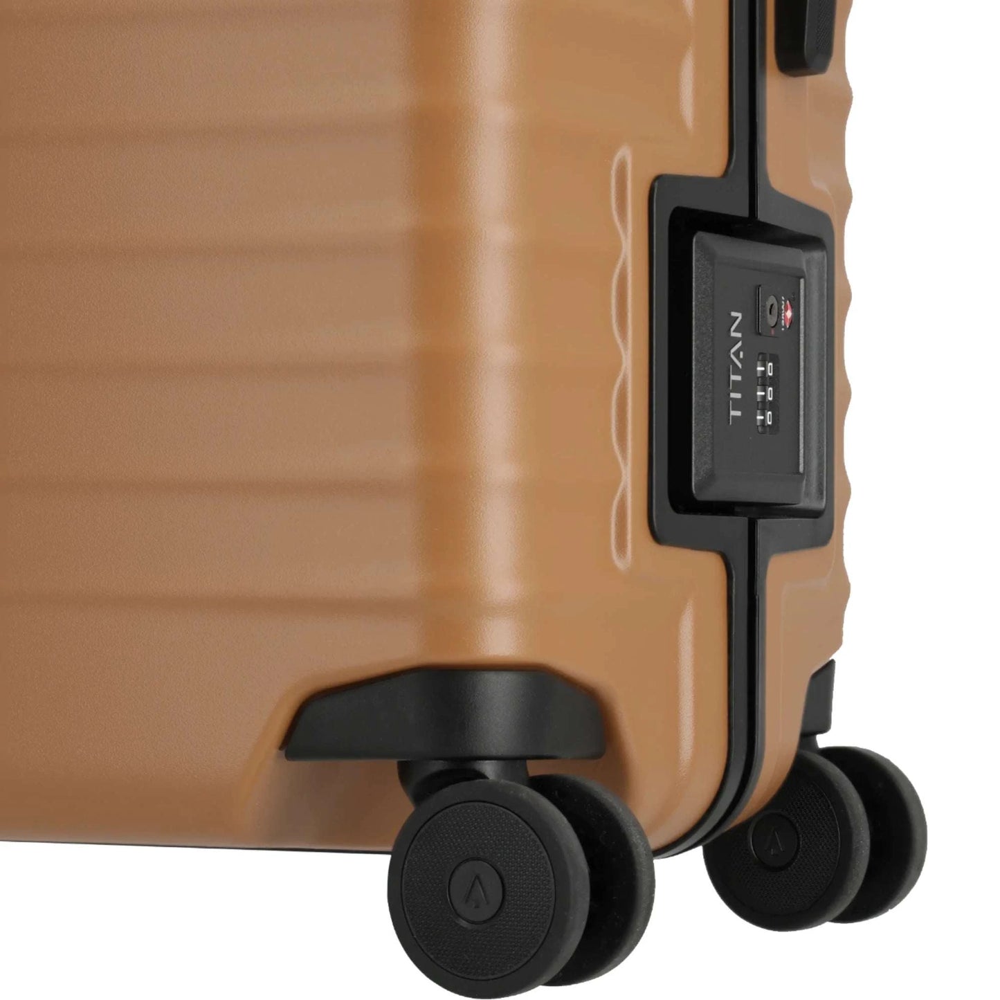 TITAN OVERSEAS 4-Rad-Bordtrolley S+ mit Vortasche 55 cm -Canyon bronze KOFFER-PLUS.COM