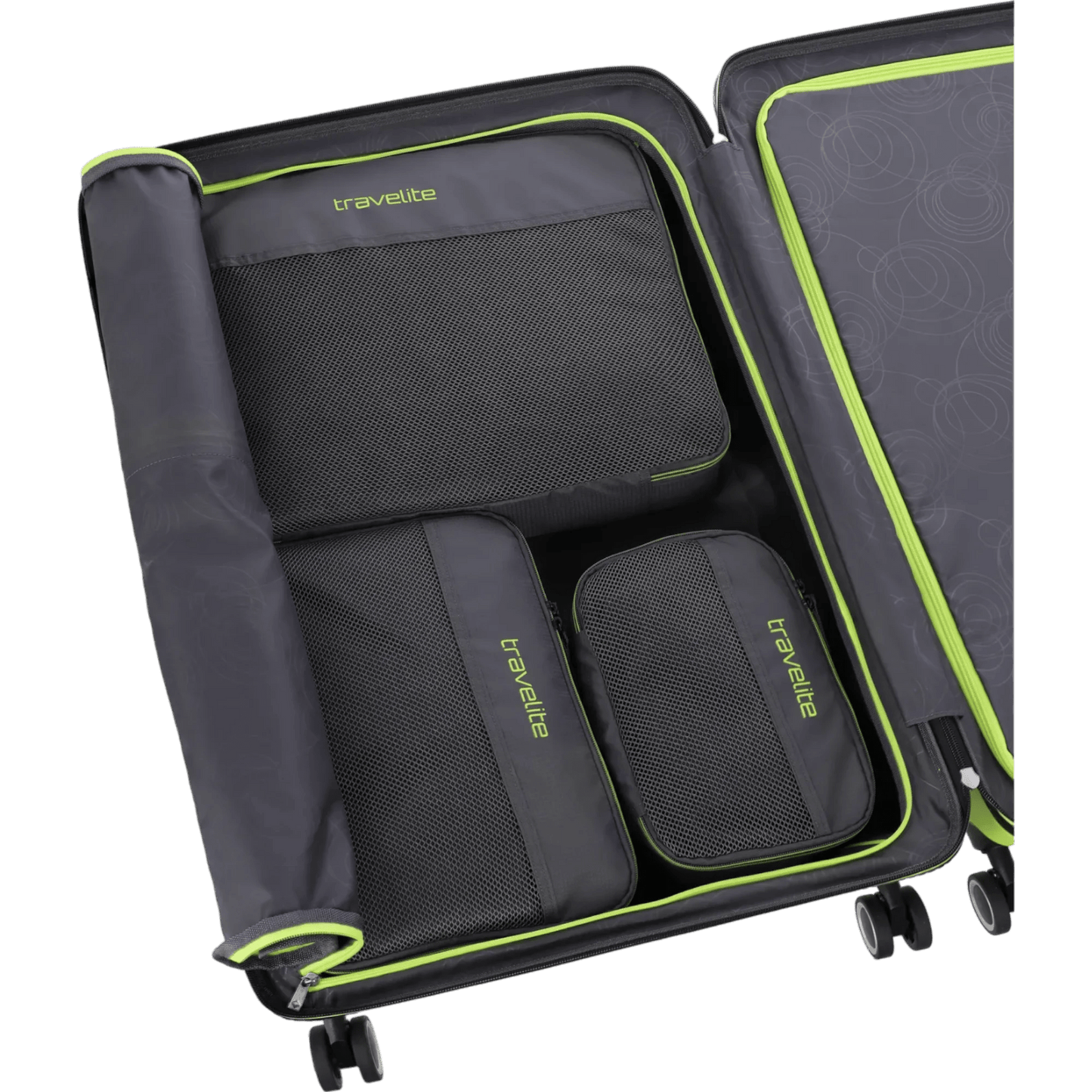 Travelite Accessoires Packing Cubes 3tlg. -Anthrazit KOFFER-PLUS.COM