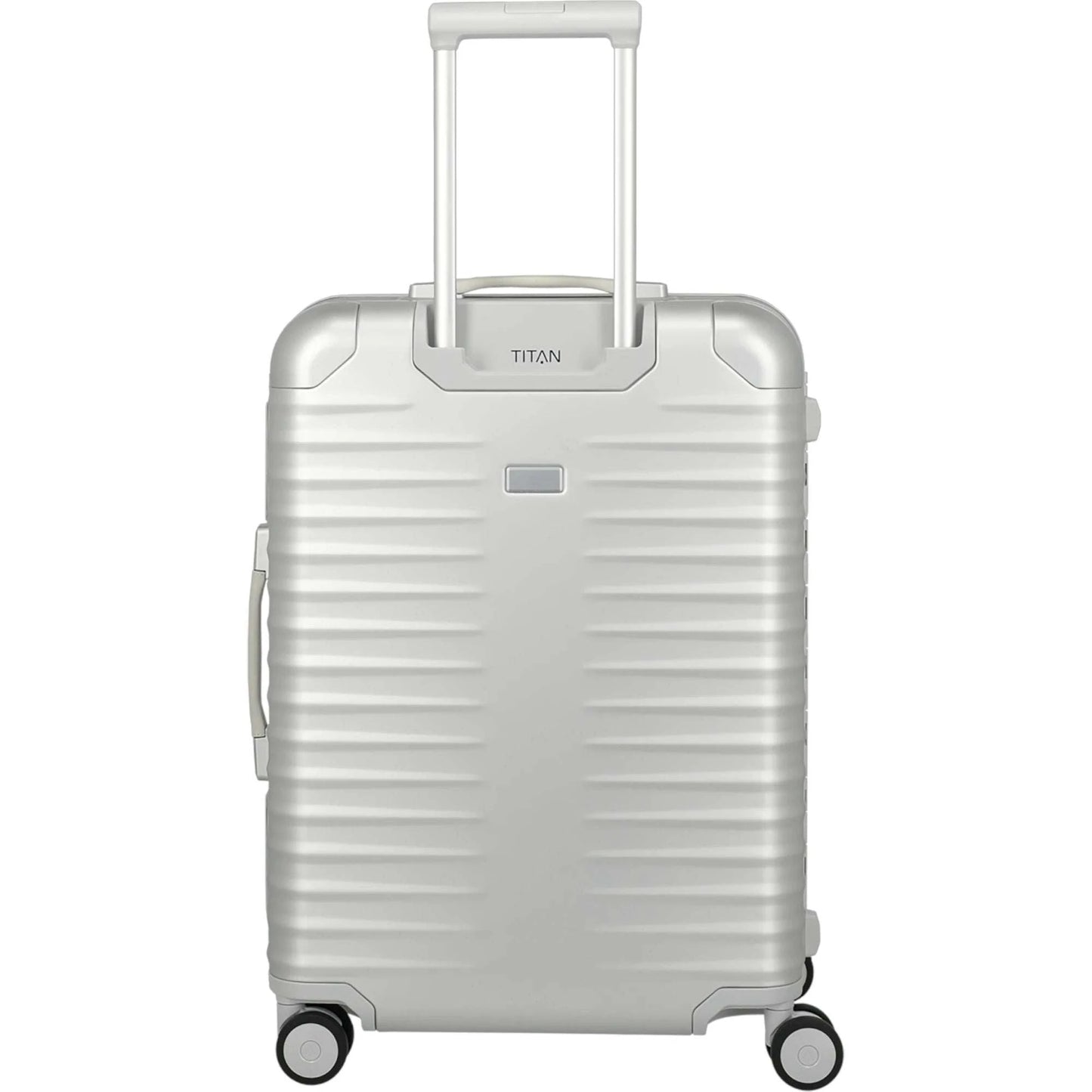 TITAN ETERNITY 4-Rollen-Trolley aus Aluminium M+ 69 cm -silver KOFFER-PLUS.COM