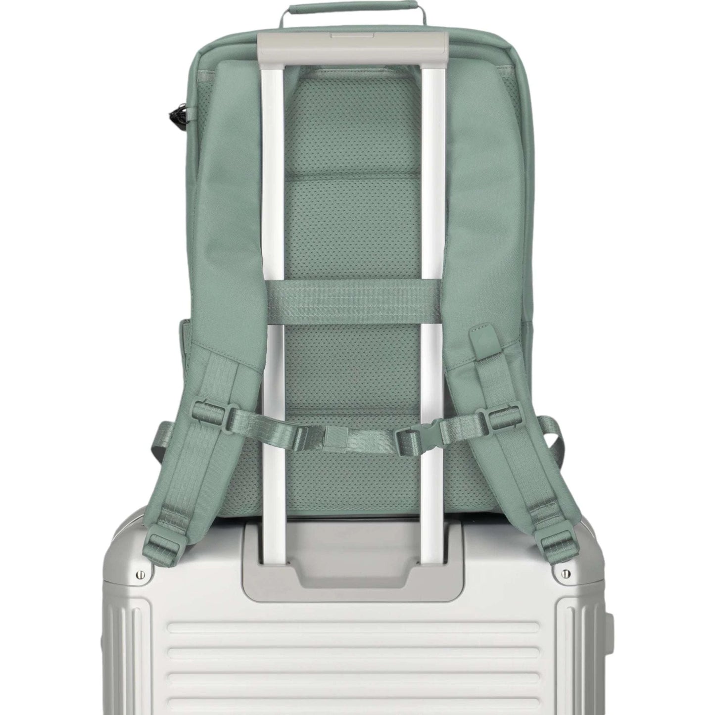 Travelite Workfloow Rucksack M mit Laptopfach 41 cm -Salbei KOFFER-PLUS.COM