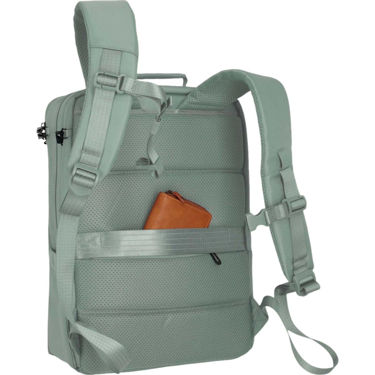 Travelite Workfloow Rucksack M mit Laptopfach 41 cm -Salbei KOFFER-PLUS.COM