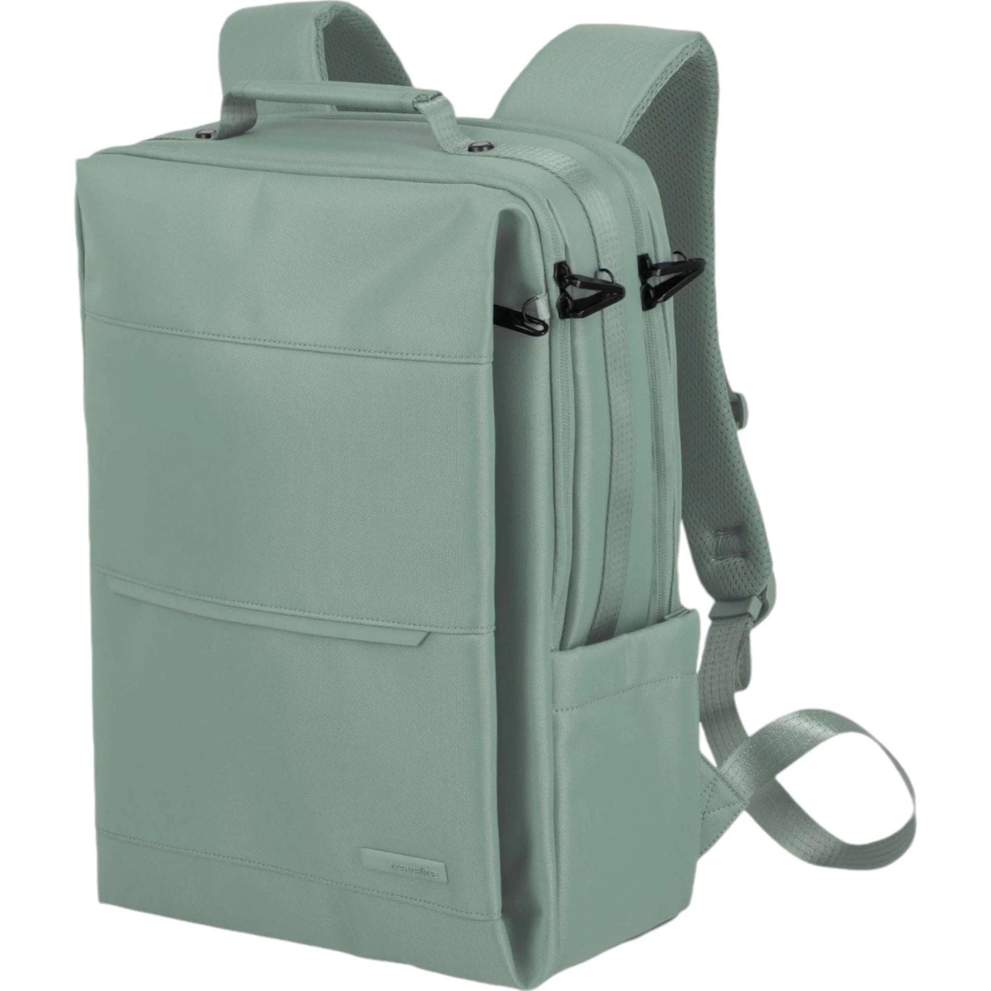 Travelite Workfloow Rucksack M mit Laptopfach 41 cm -Salbei KOFFER-PLUS.COM