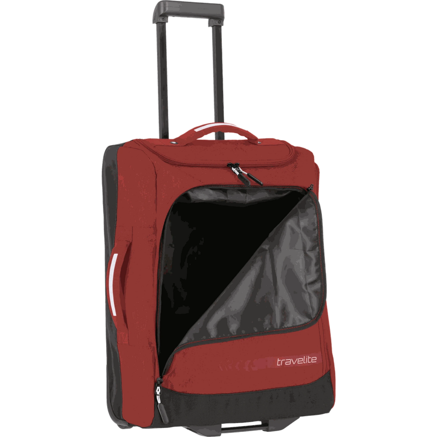 Travelite Kick Off Rollenreisetasche S 55 cm -Rot KOFFER-PLUS.COM
