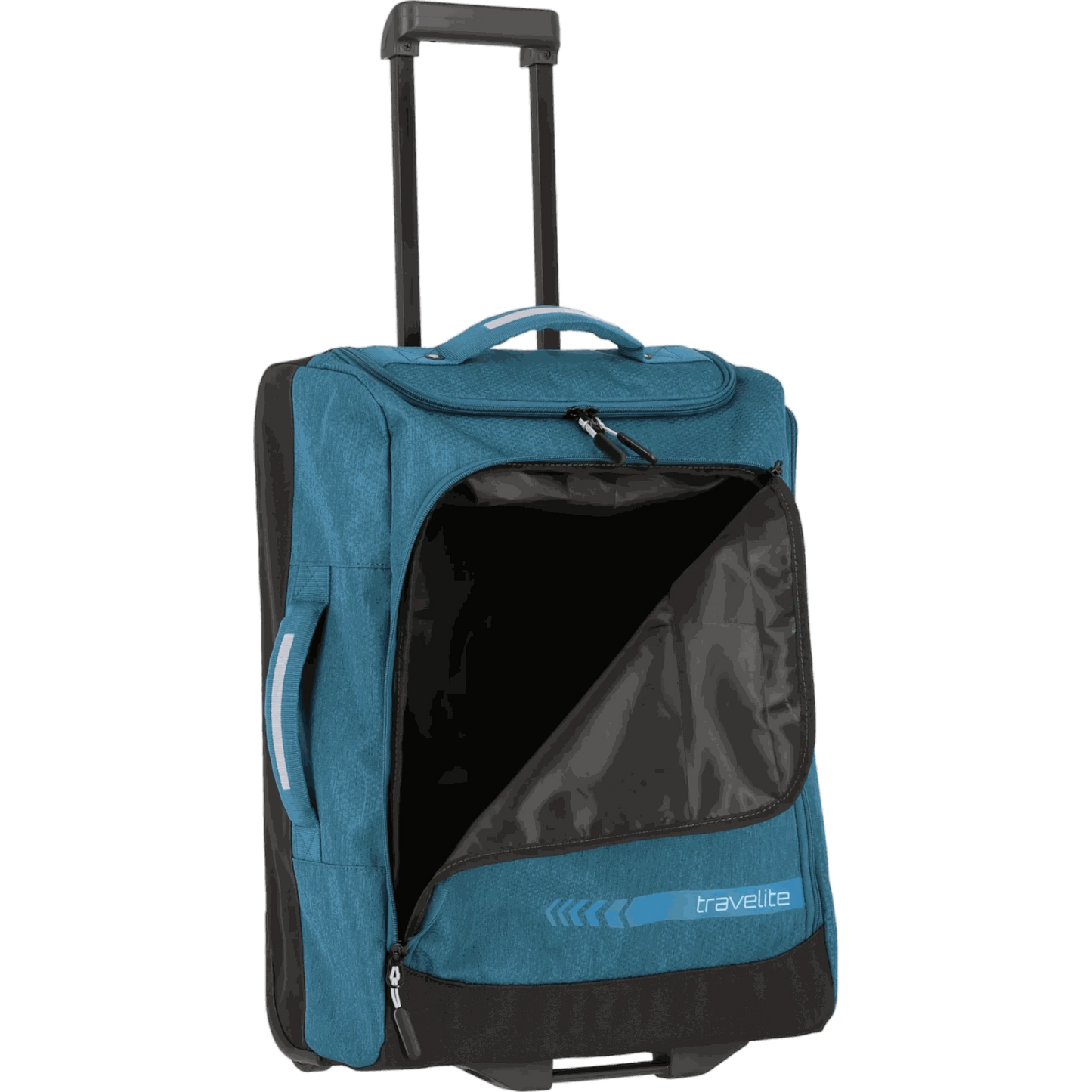Travelite Kick Off Rollenreisetasche S 55 cm -Petrol KOFFER-PLUS.COM
