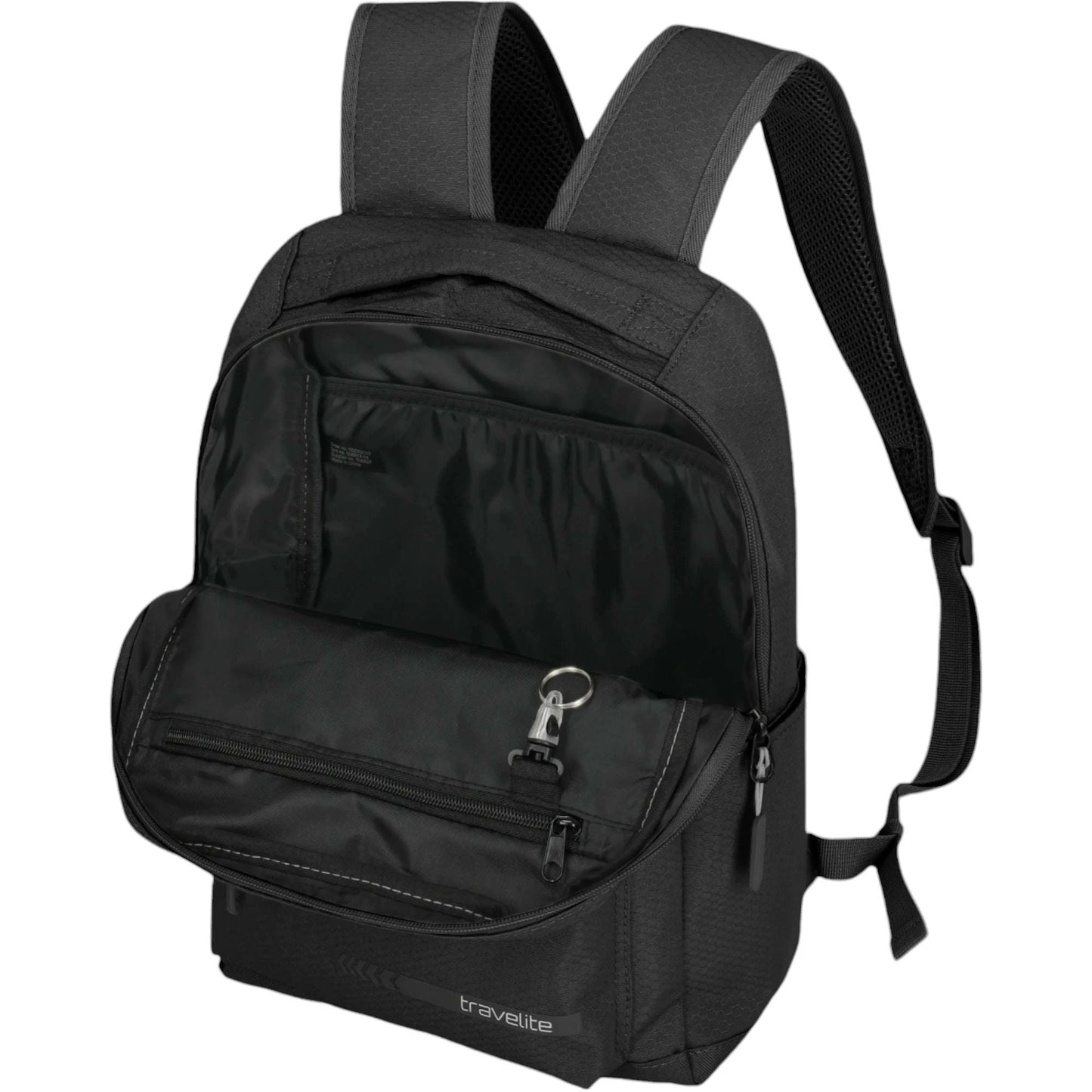 Travelite Kick Off Freizeit-Rucksack M 40 cm -Schwarz KOFFER-PLUS.COM