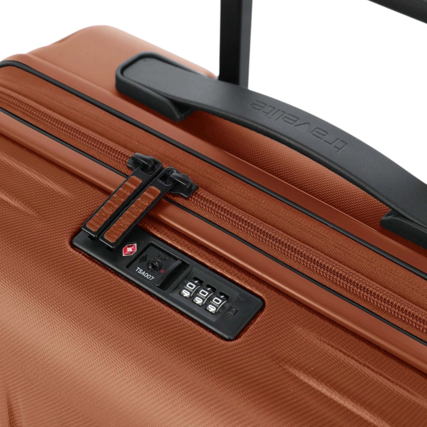 Travelite Dynamiic 4-Rad Trolley S+ erw. 55 cm -kupfer KOFFER-PLUS.COM