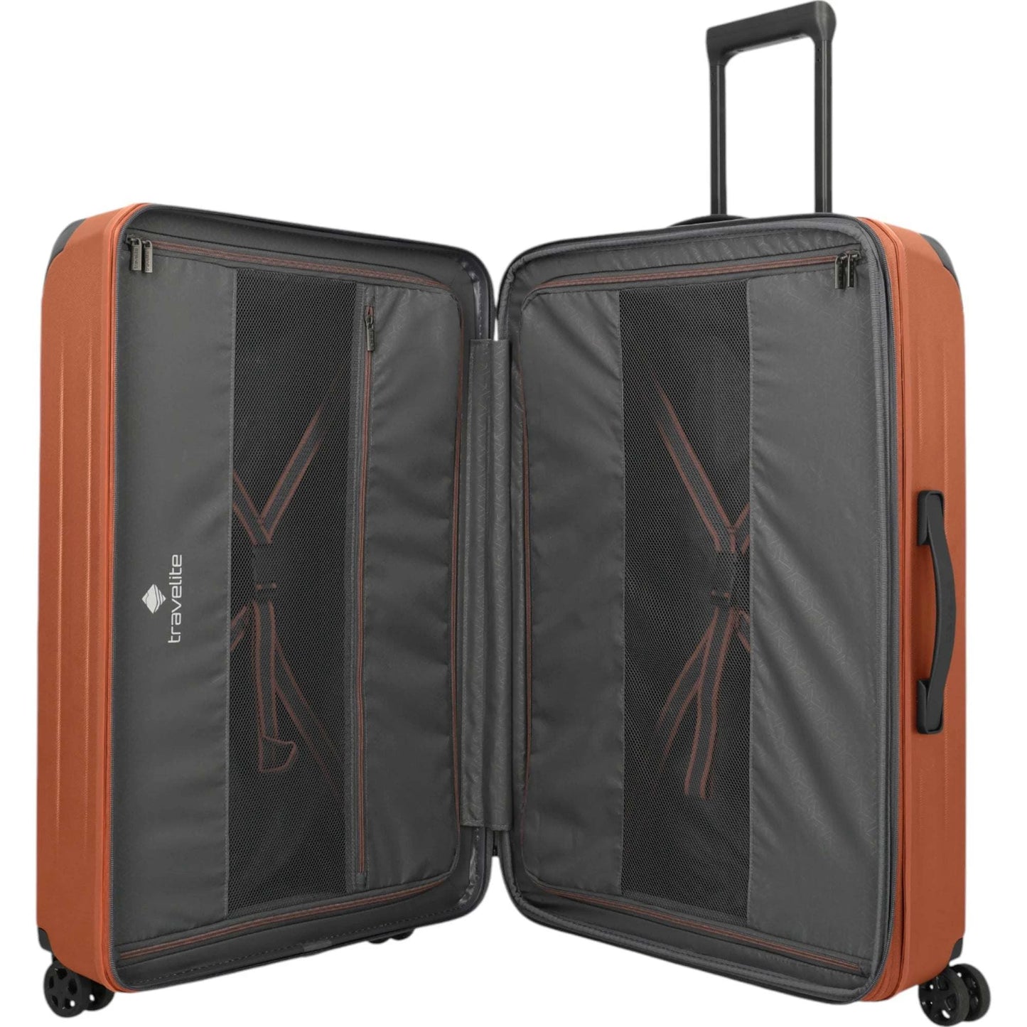 Travelite Dynamiic 4-Rad Trolley XL 81 cm -Kupfer
