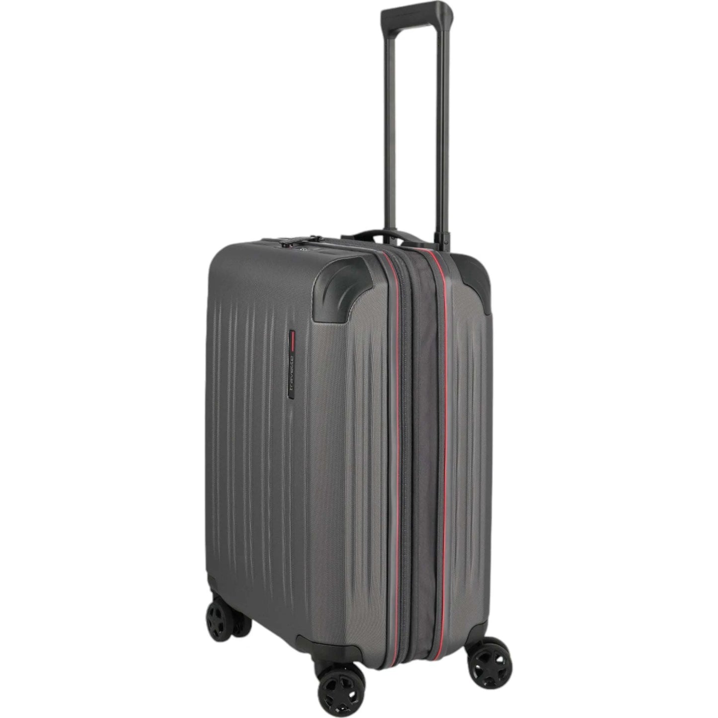 Travelite Dynamiic 4-Rad Trolley S+ erw. 55 cm -anthrazit KOFFER-PLUS.COM