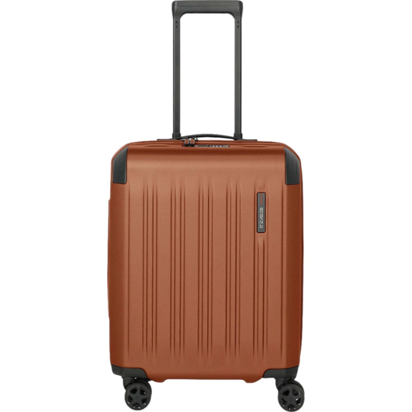 Travelite Dynamiic 4-Rad Trolley S+ erw. 55 cm -kupfer KOFFER-PLUS.COM