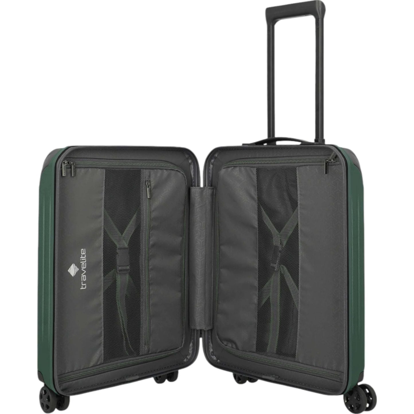 Travelite Dynamiic 4-Rad Trolley S 55 cm -Grün KOFFER-PLUS.COM