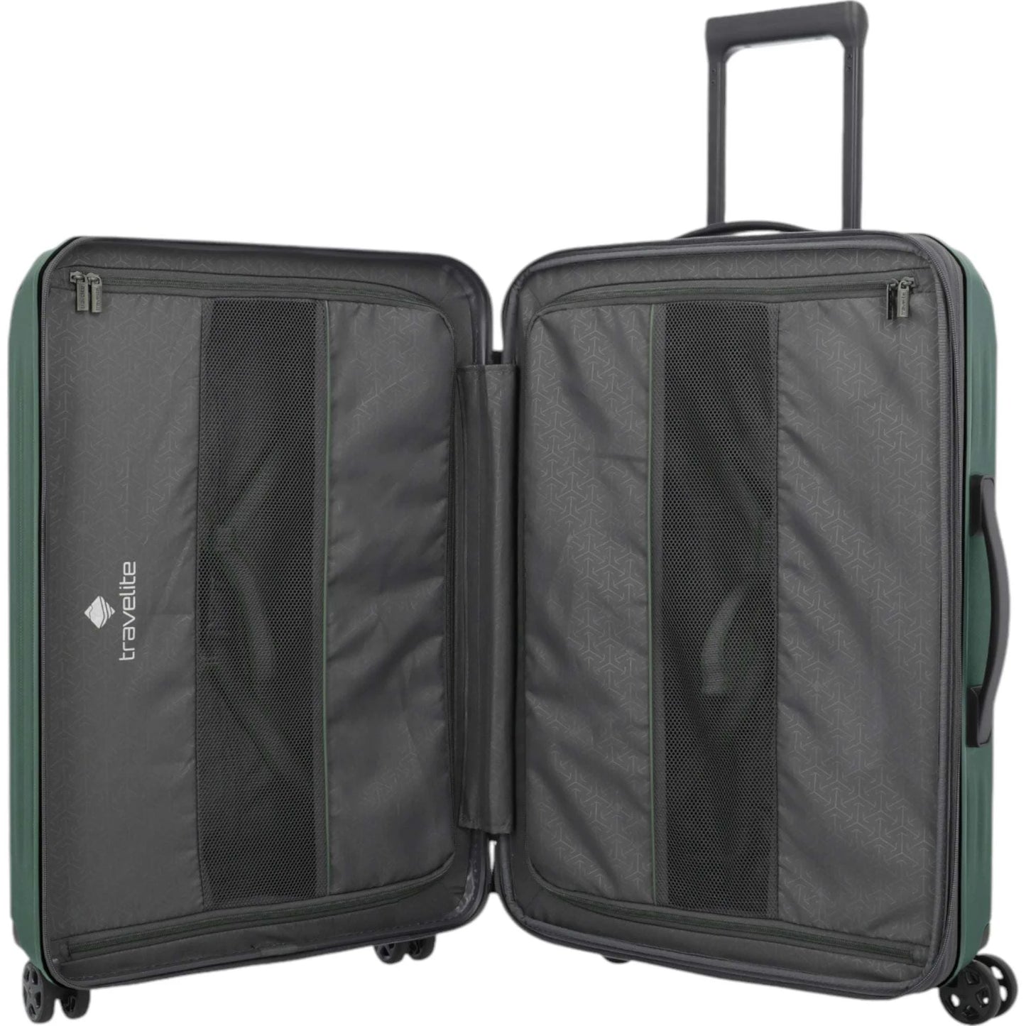 Travelite Dynamiic 4-Rad Trolley M 66 cm -Grün
