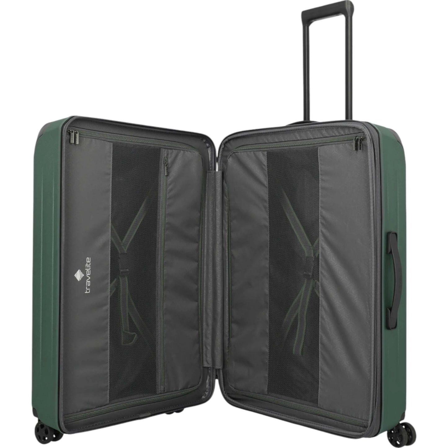 Travelite Dynamiic 4-Rad Trolley L 76 cm -green