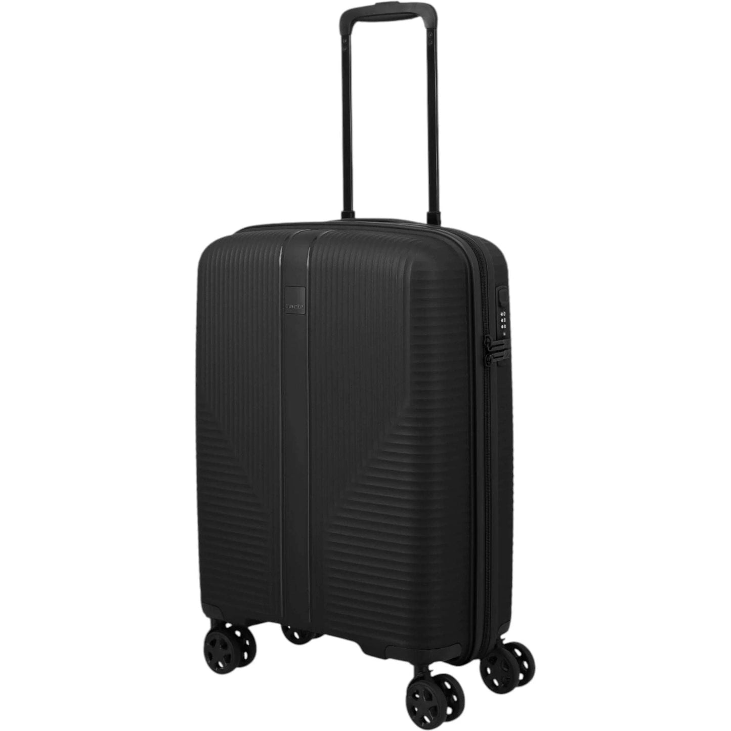 Travelite Air Stripe 4-Rollen-Bordtrolley S 55 cm -Black KOFFER-PLUS.COM