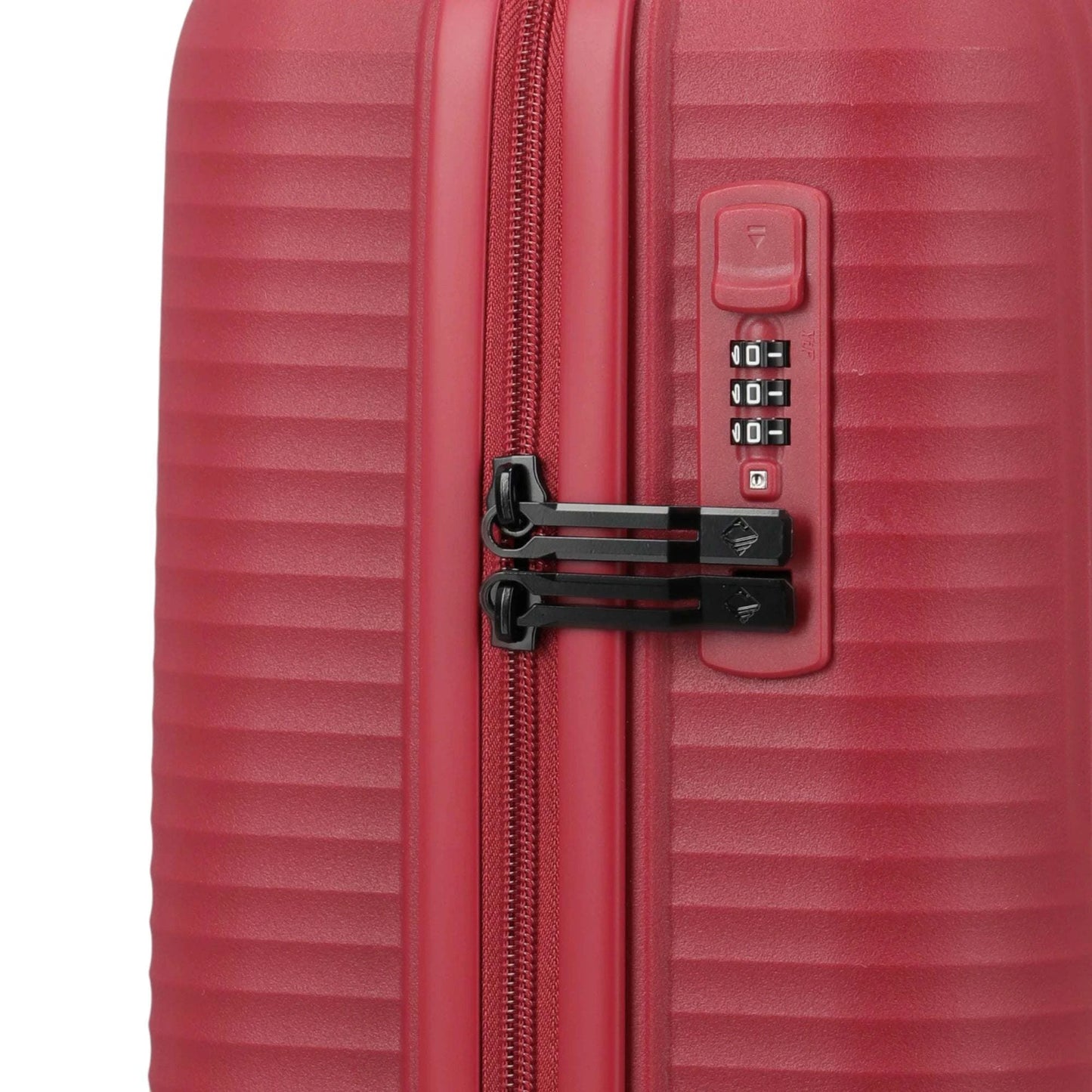 Travelite Air Stripe 4-Rollen-Bordtrolley S 55 cm -Red KOFFER-PLUS.COM