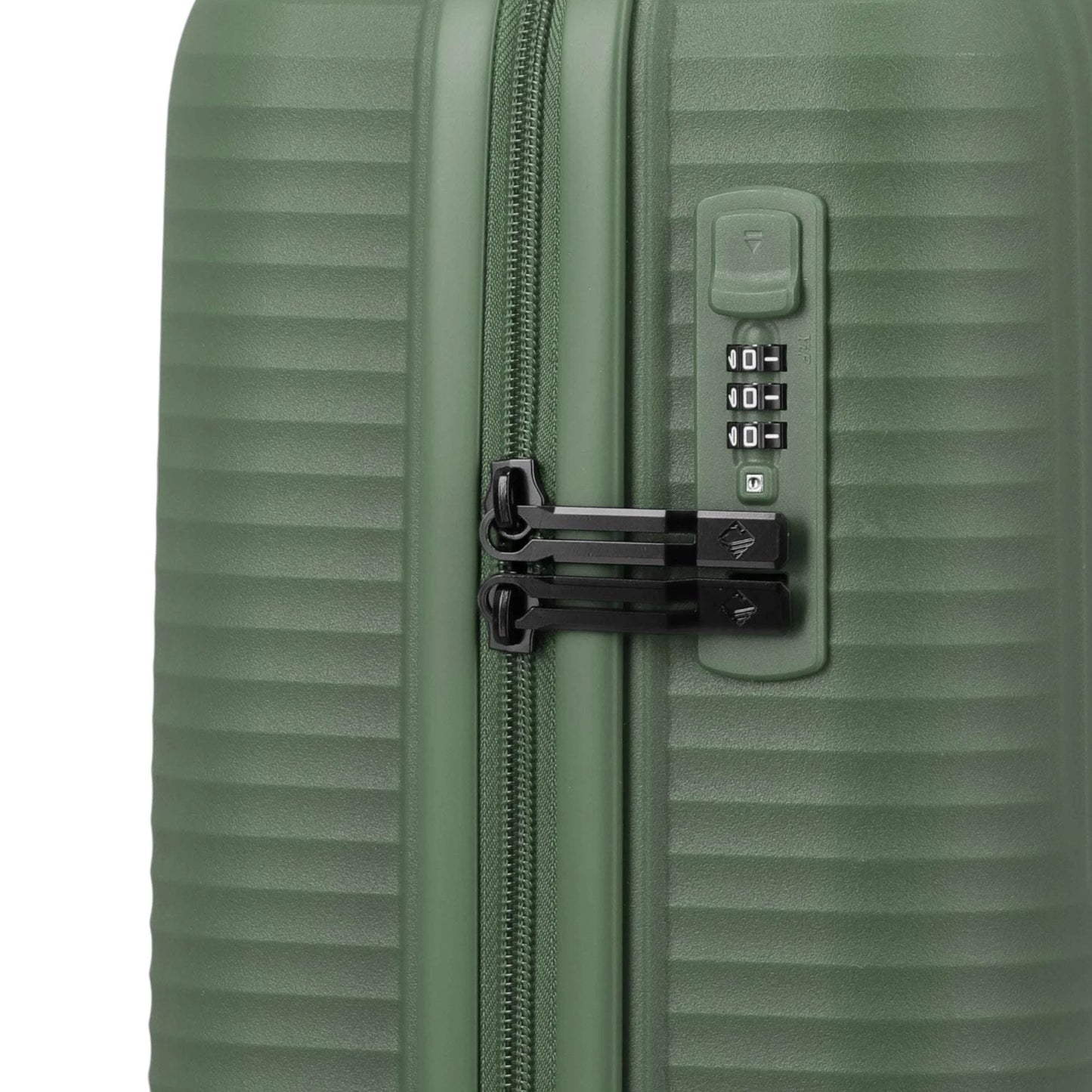 Travelite Air Stripe 4-Rollen-Bordtrolley S 55 cm -Green KOFFER-PLUS.COM