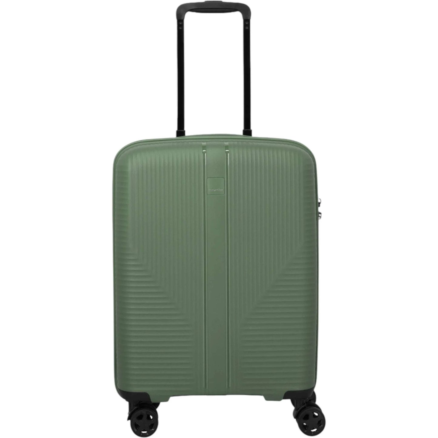 Travelite Air Stripe 4-Rollen-Bordtrolley S 55 cm -Green KOFFER-PLUS.COM