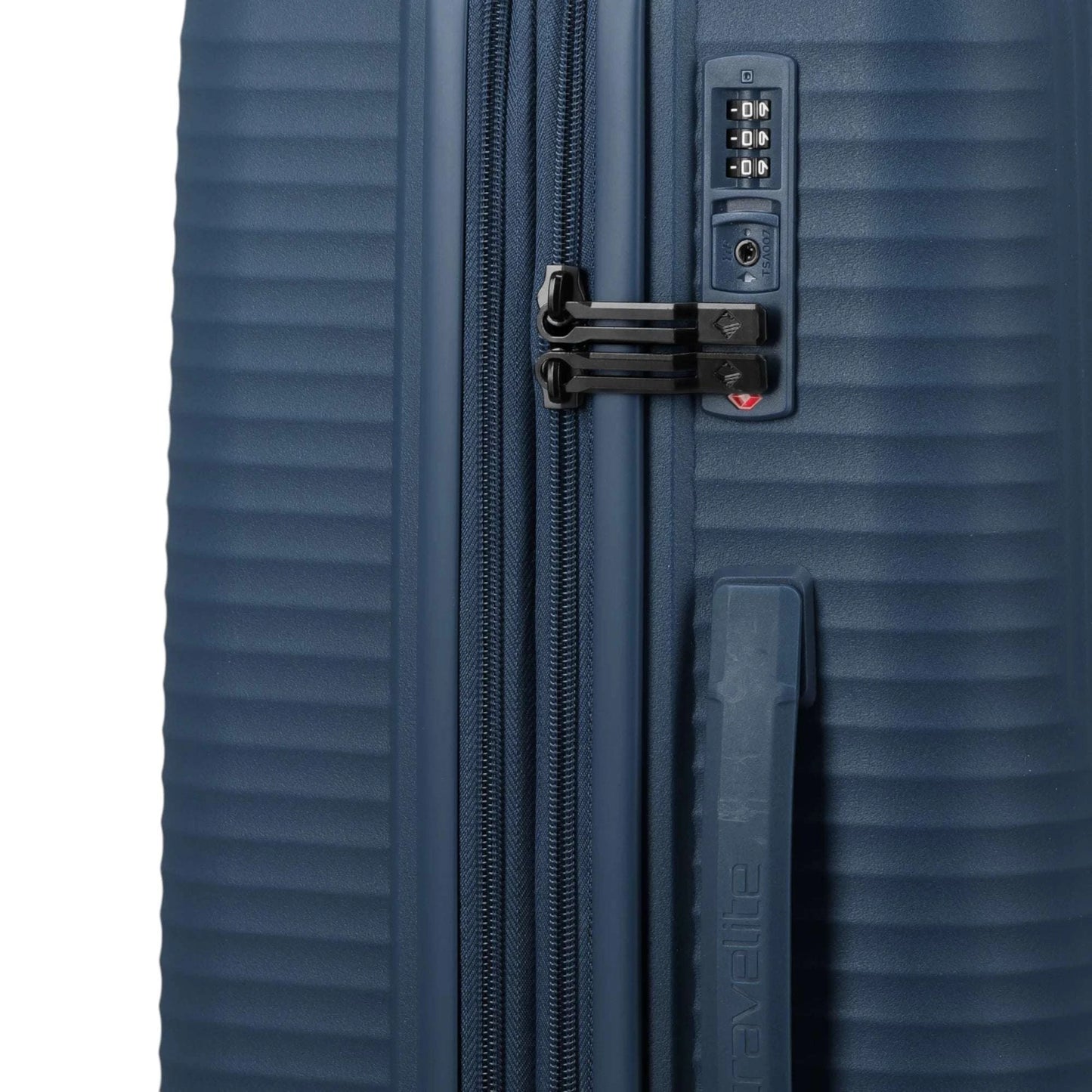 Travelite Air Stripe 4-Rollen-Koffer M erweiterbar 66 cm -Navy KOFFER-PLUS.COM