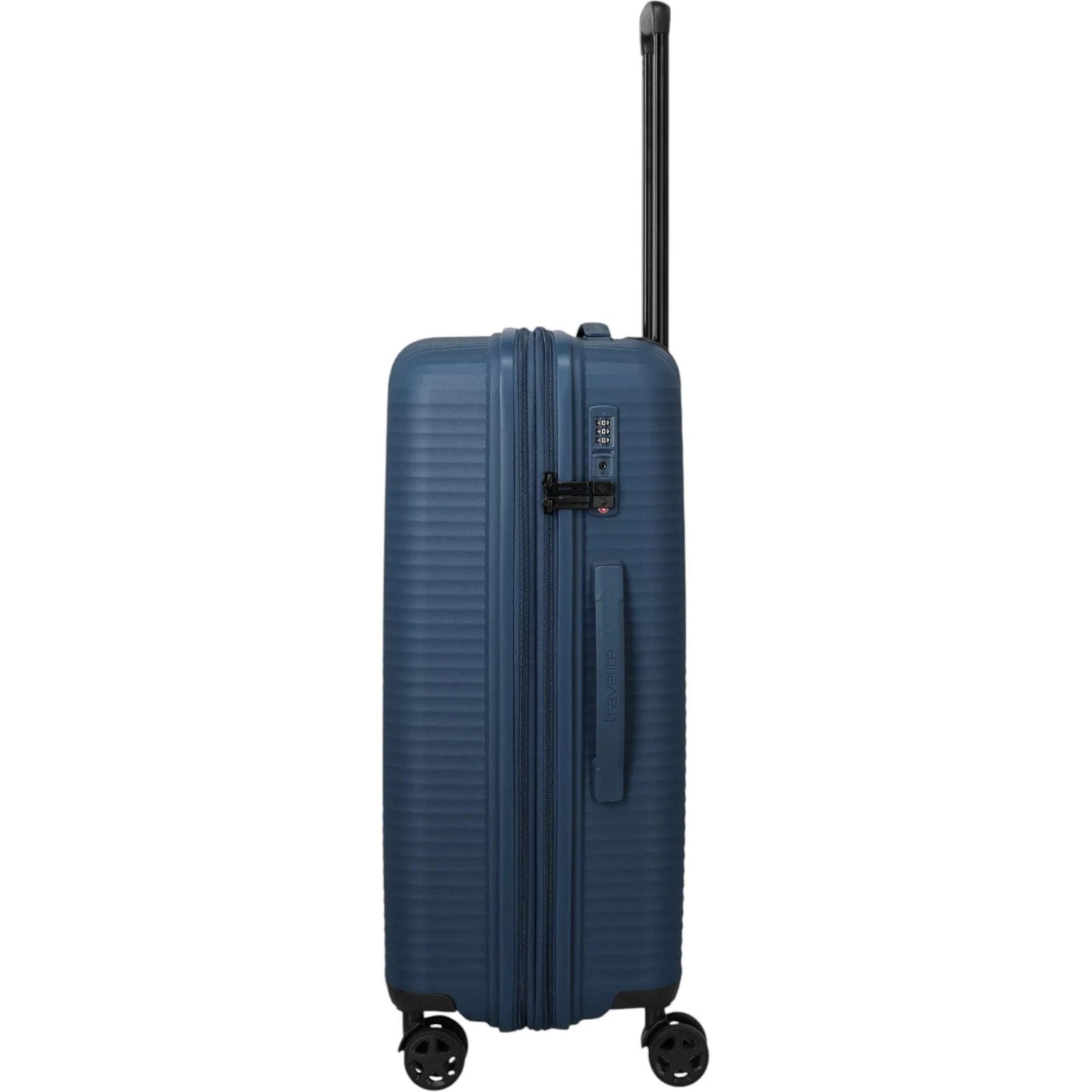 Travelite Air Stripe 4-Rollen-Koffer M erweiterbar 66 cm -Navy KOFFER-PLUS.COM