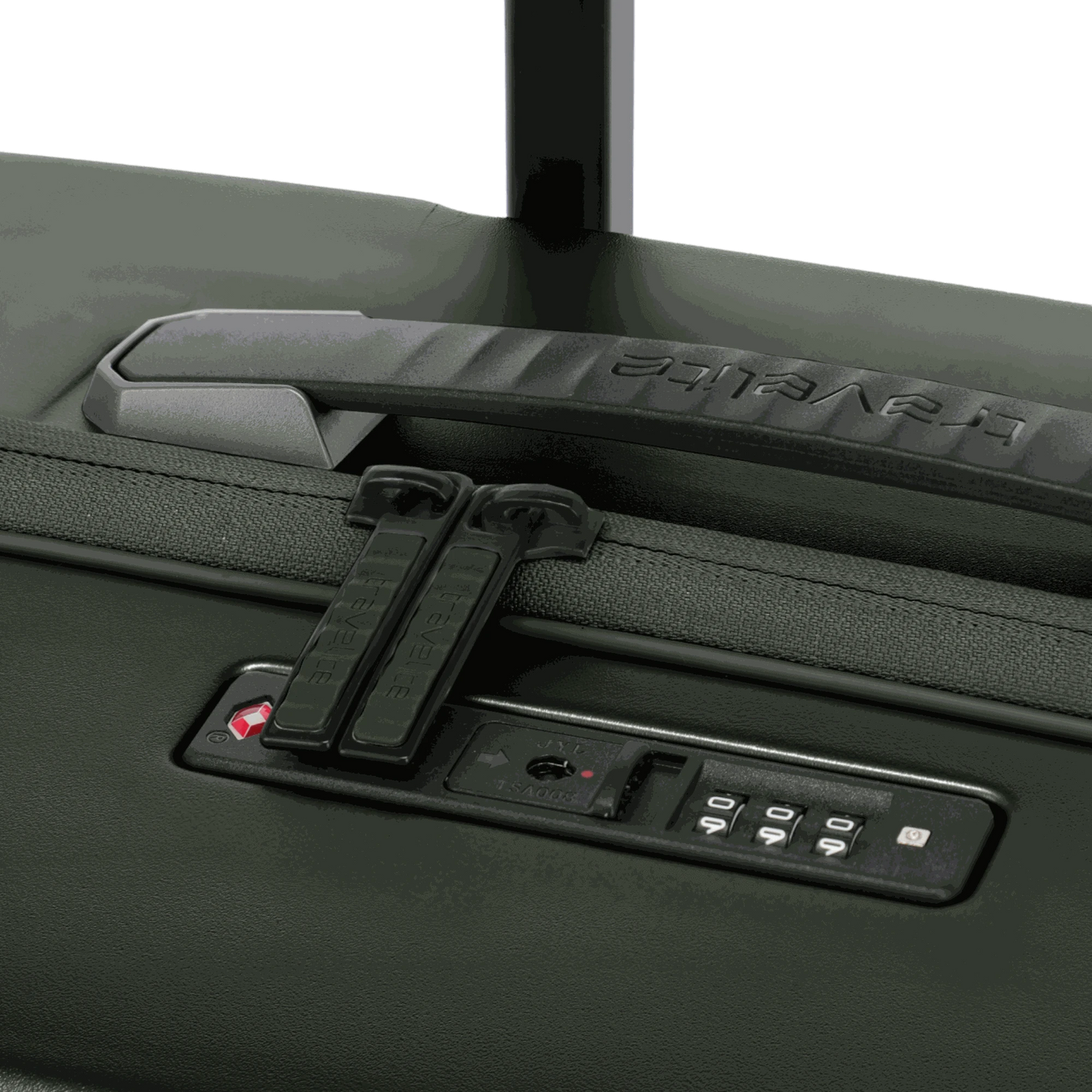 Travelite Millennium 4-Rollen-Koffer M 67 cm erw. -pine green KOFFER-PLUS.COM