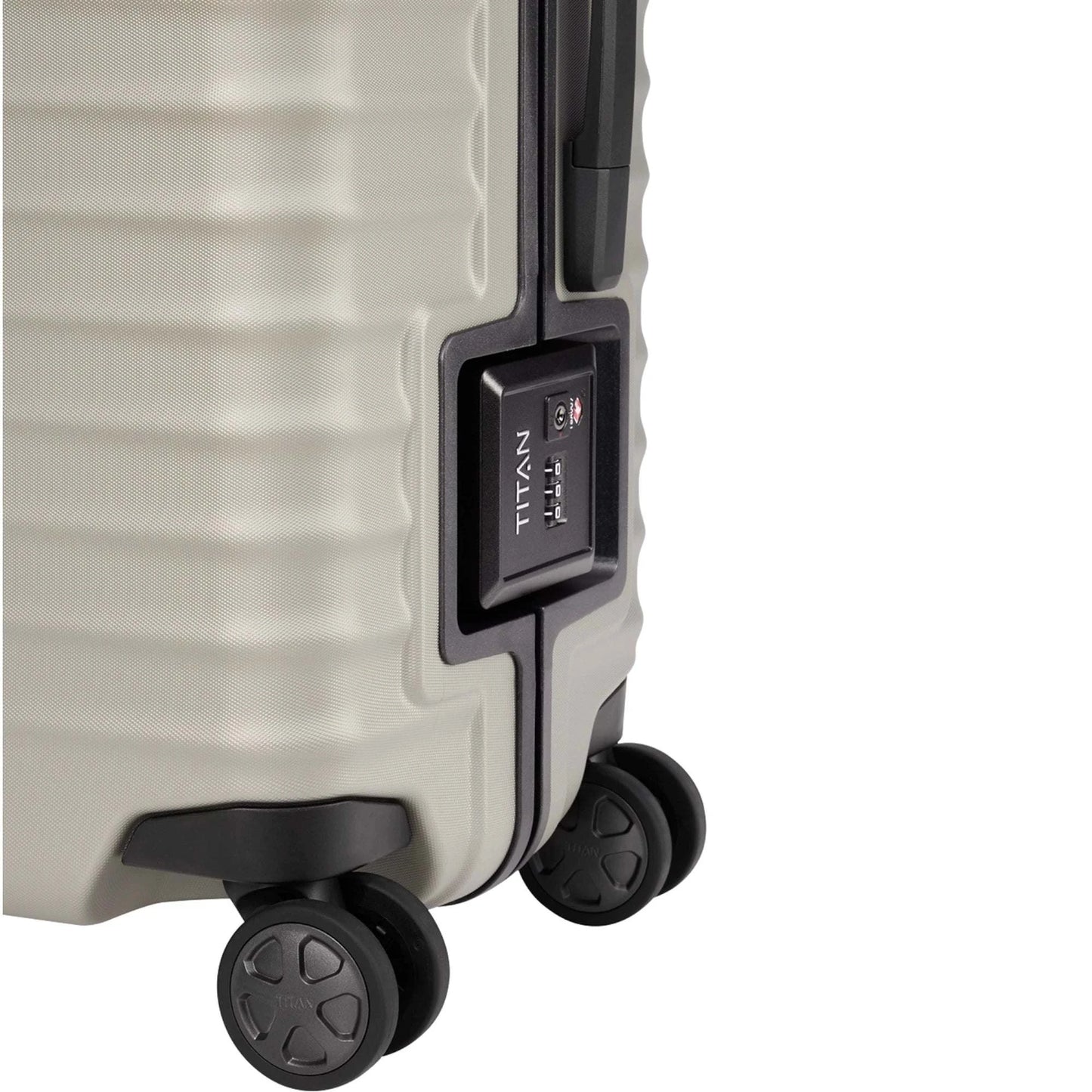 TITAN LITRON FRAME 4-Rollen Bordtrolley S 55 cm -Champagner KOFFER-PLUS.COM