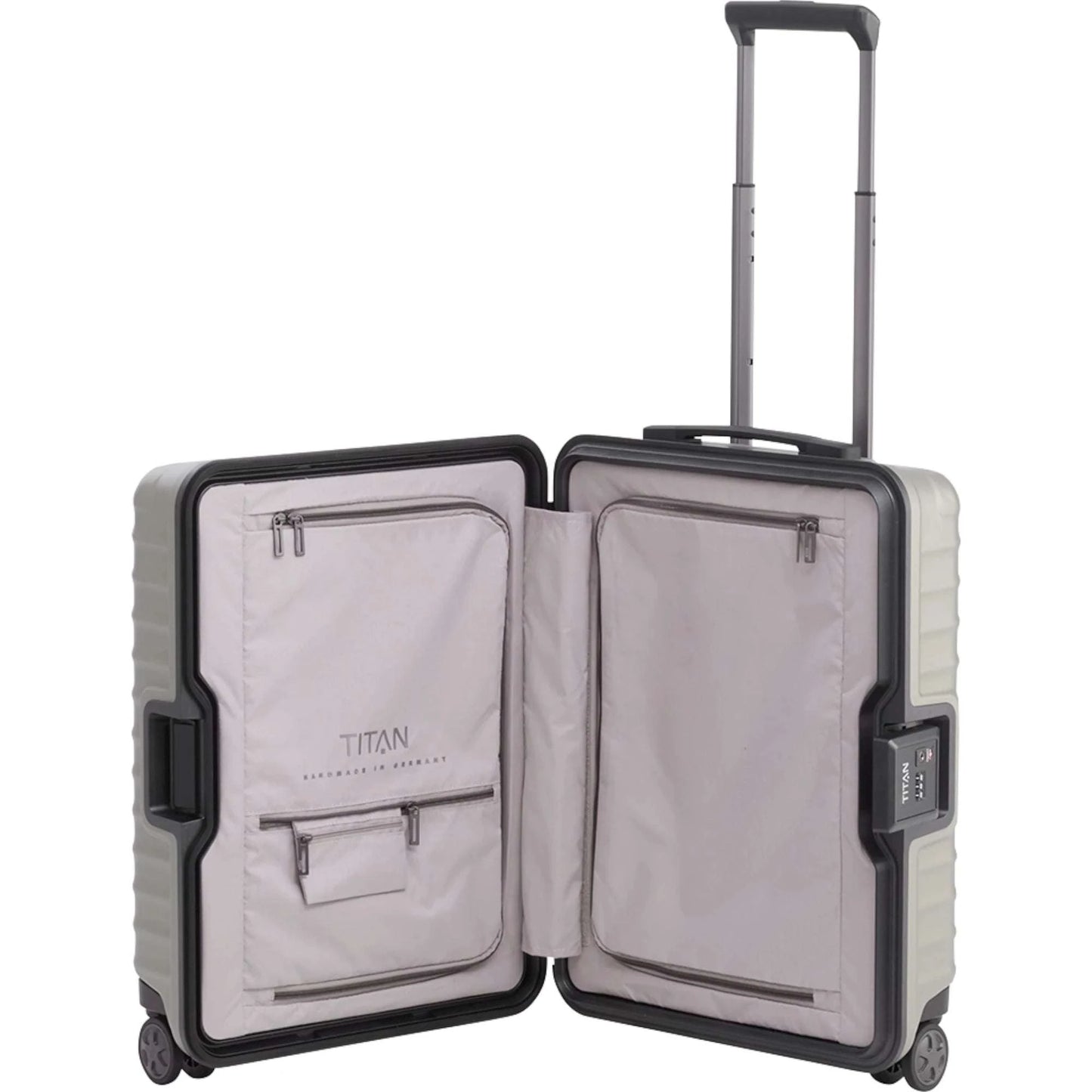 TITAN LITRON FRAME 4-Rollen Bordtrolley S 55 cm -Champagner KOFFER-PLUS.COM