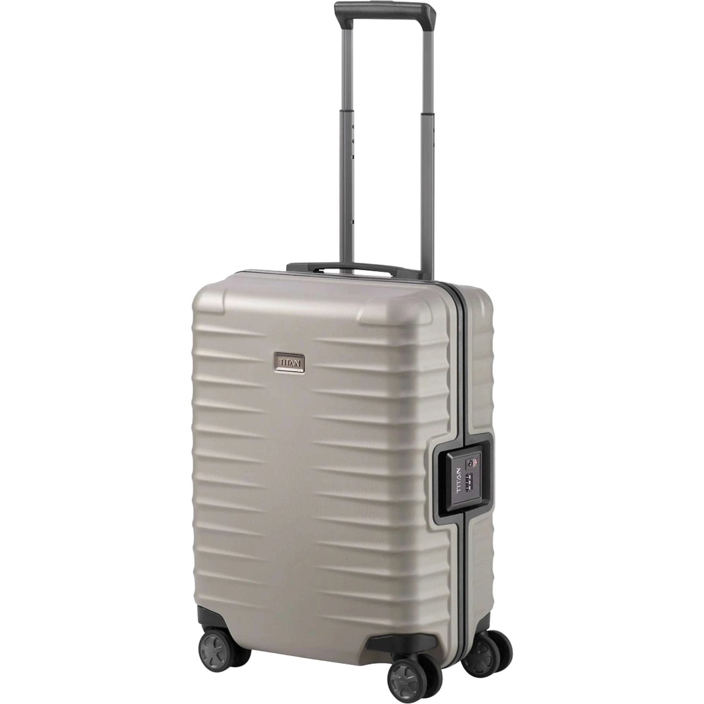 TITAN LITRON FRAME 4-Rollen Bordtrolley S 55 cm -Champagner KOFFER-PLUS.COM
