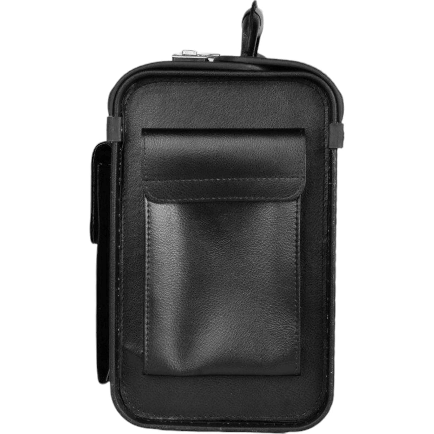 Dermata Pilotenkoffer aus Leder 46 cm -schwarz KOFFER-PLUS.COM