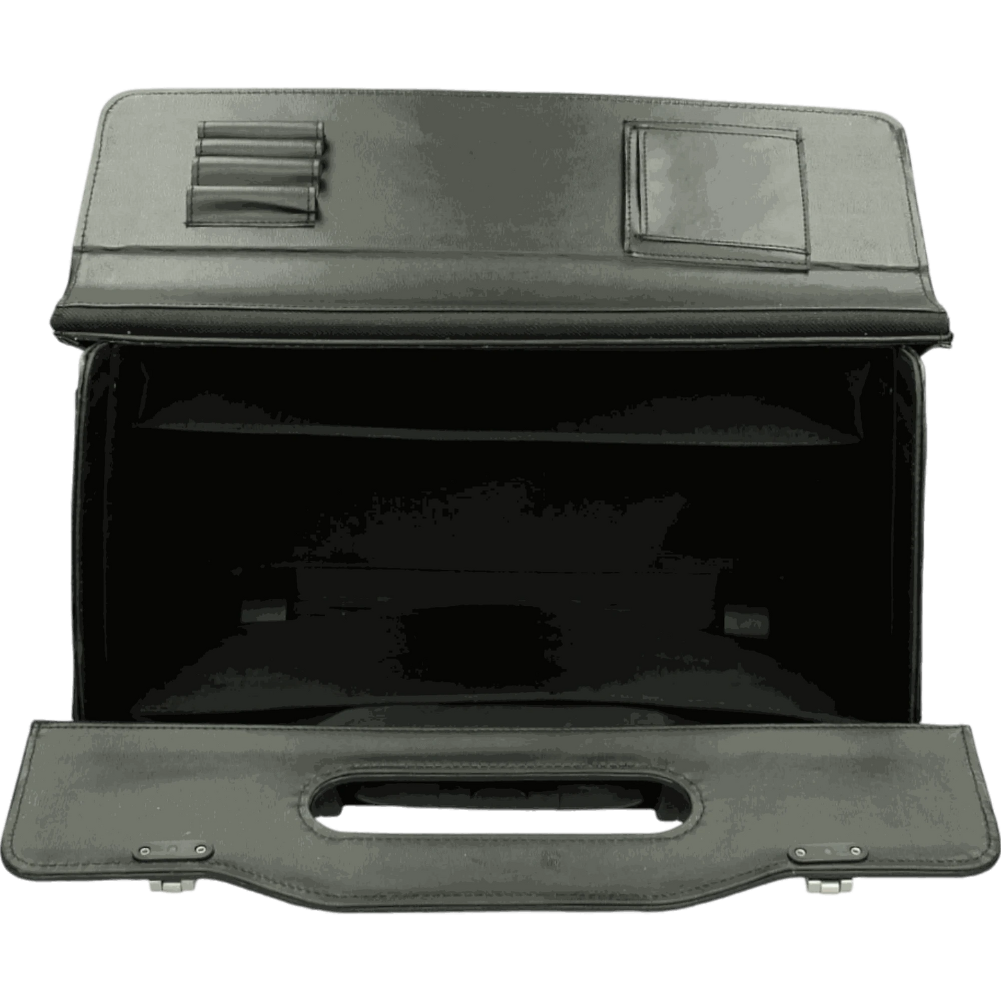 Dermata Pilotenkoffer auf Rollen 50 cm -Schwarz KOFFER-PLUS.COM