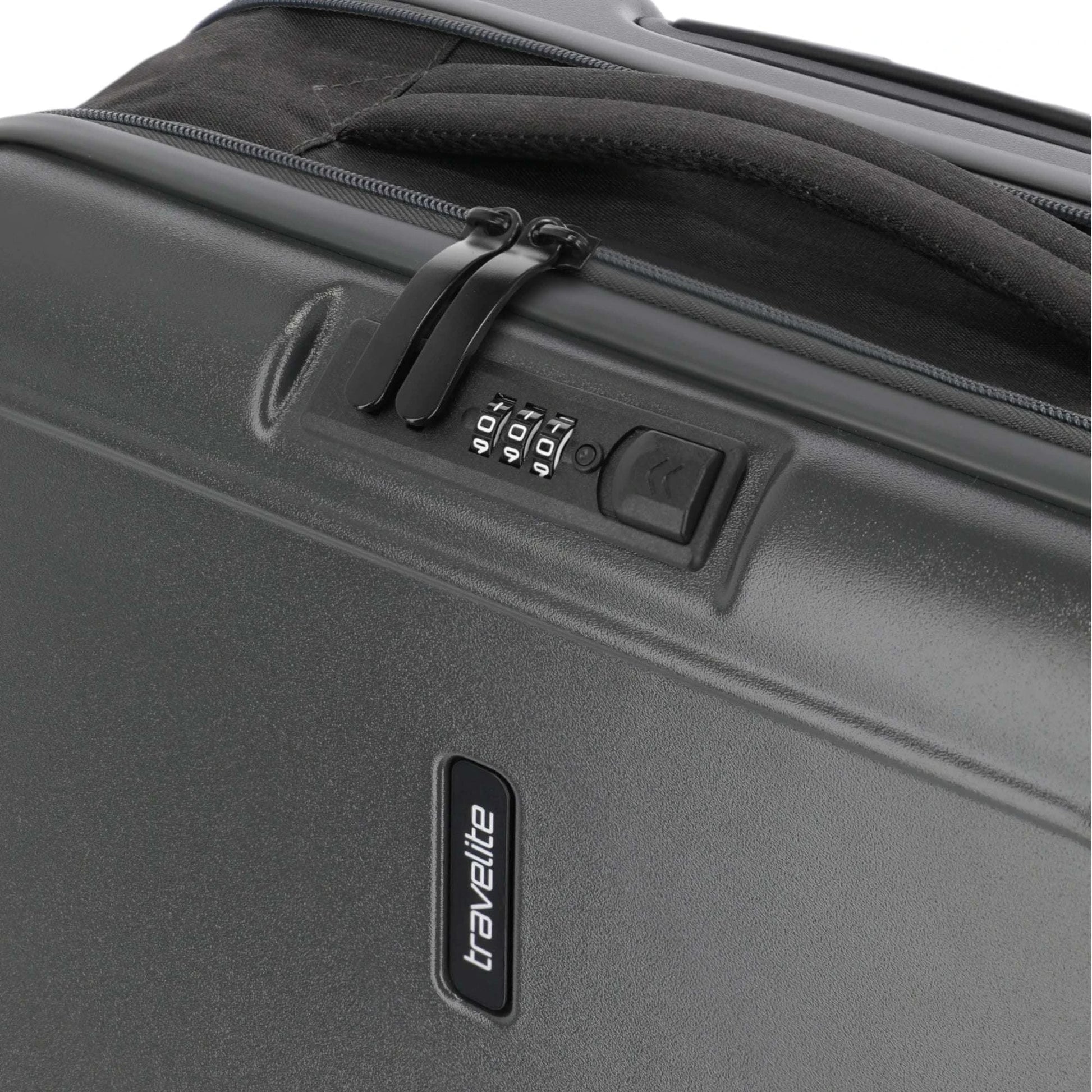 Travelite Basics faltbarer Bordtrolley 55 cm -anthrazit KOFFER-PLUS.COM