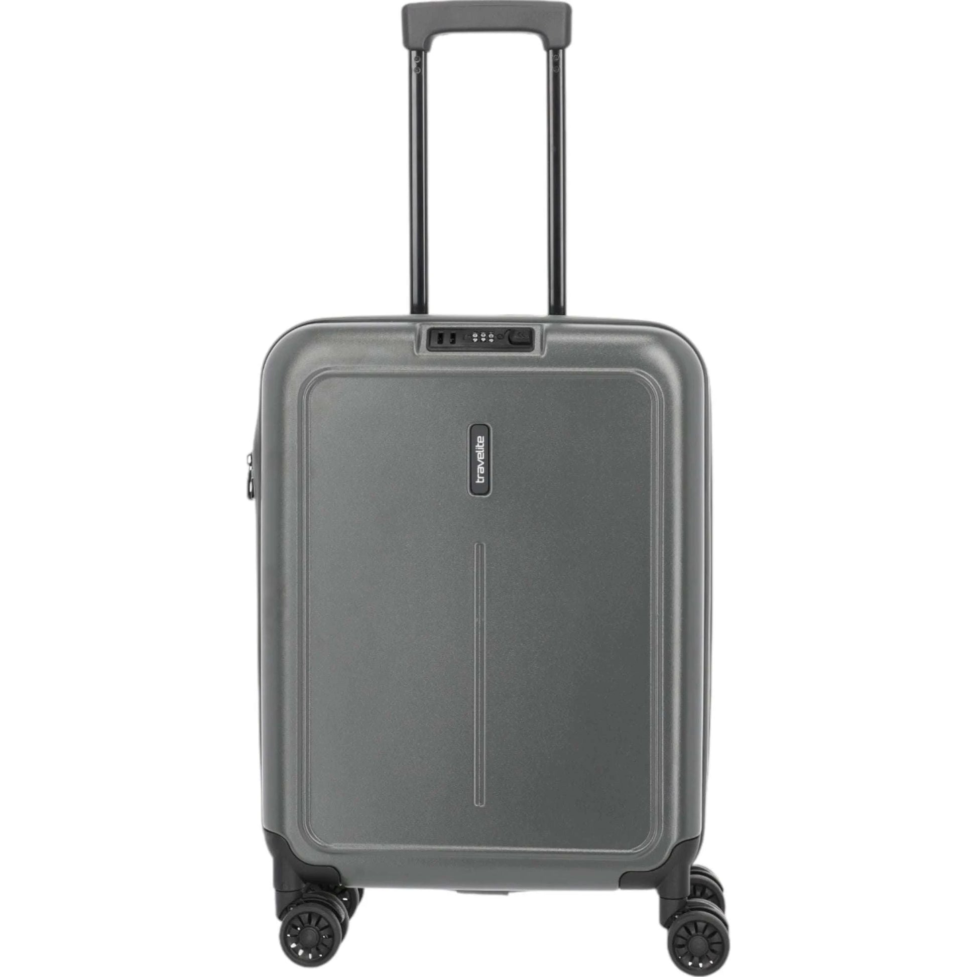 Travelite Basics faltbarer Bordtrolley 55 cm -anthrazit KOFFER-PLUS.COM