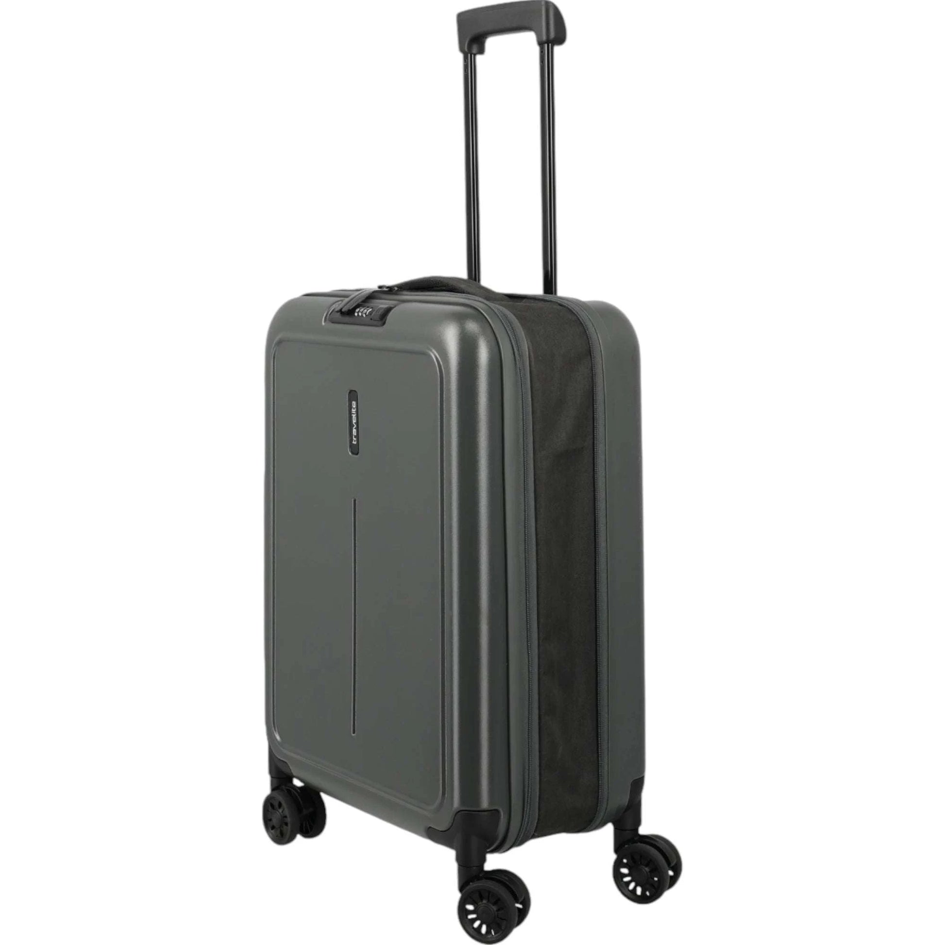 Travelite Basics faltbarer Bordtrolley 55 cm -anthrazit KOFFER-PLUS.COM
