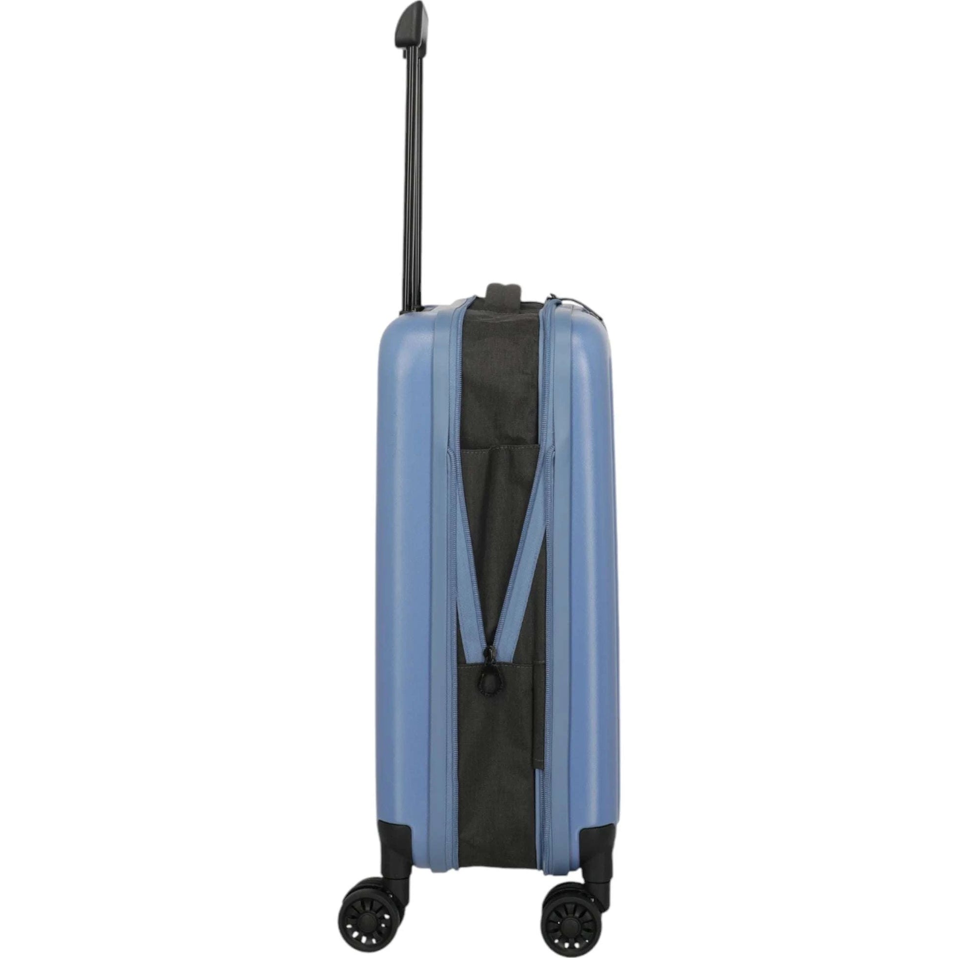 Travelite Basics faltbarer Bordtrolley 55 cm -denim KOFFER-PLUS.COM