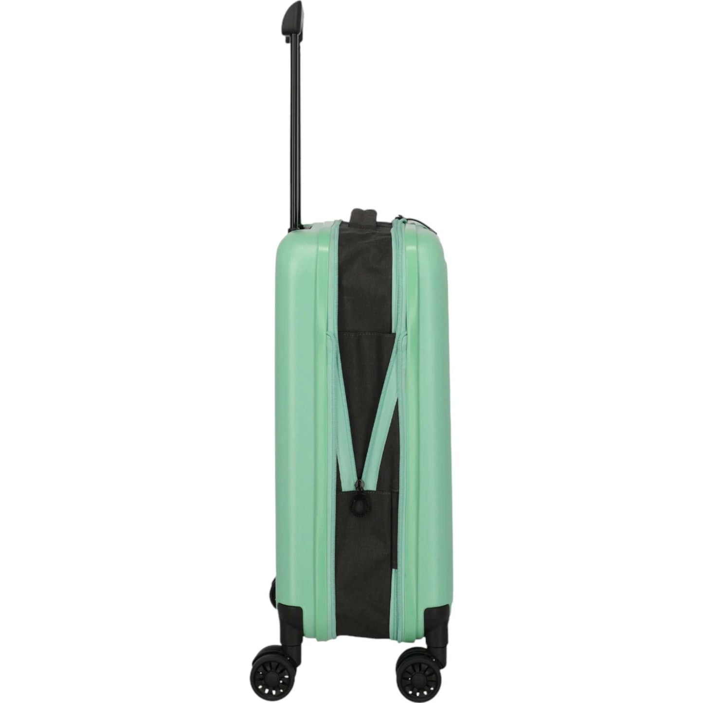Travelite Basics faltbarer Bordtrolley 55 cm -mint KOFFER-PLUS.COM