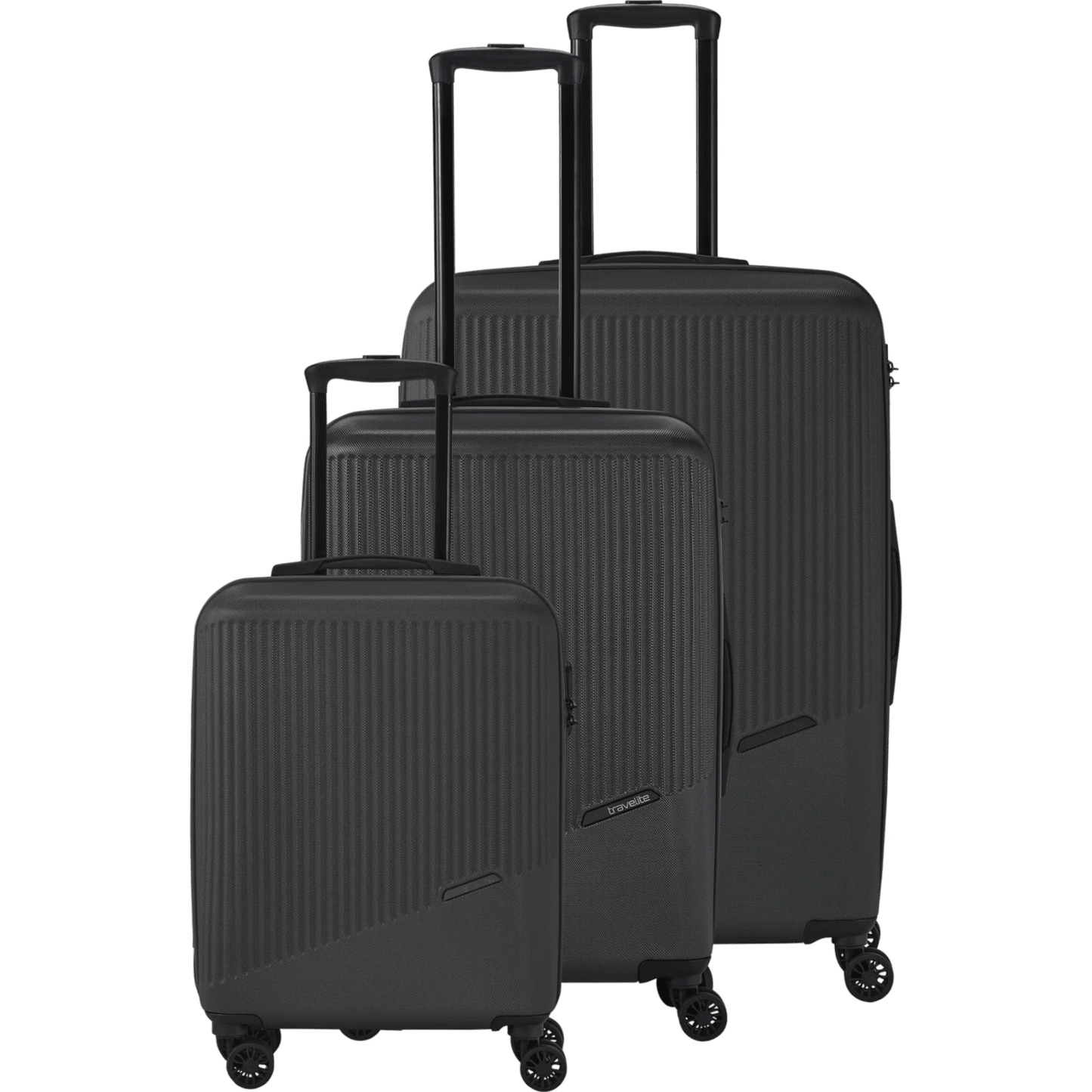 Travelite Bali 4-Rollen Kofferset 3tlg. -Anthrazit KOFFER-PLUS.COM