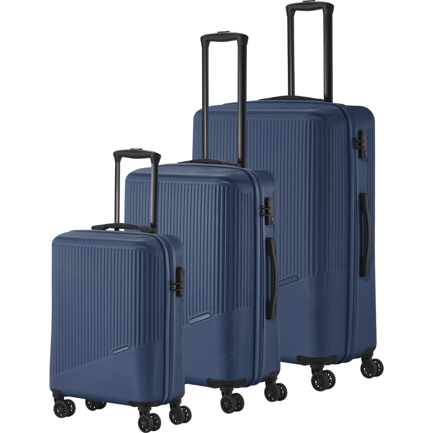 Travelite Bali 4-Rollen Kofferset 3tlg. -Blau KOFFER-PLUS.COM
