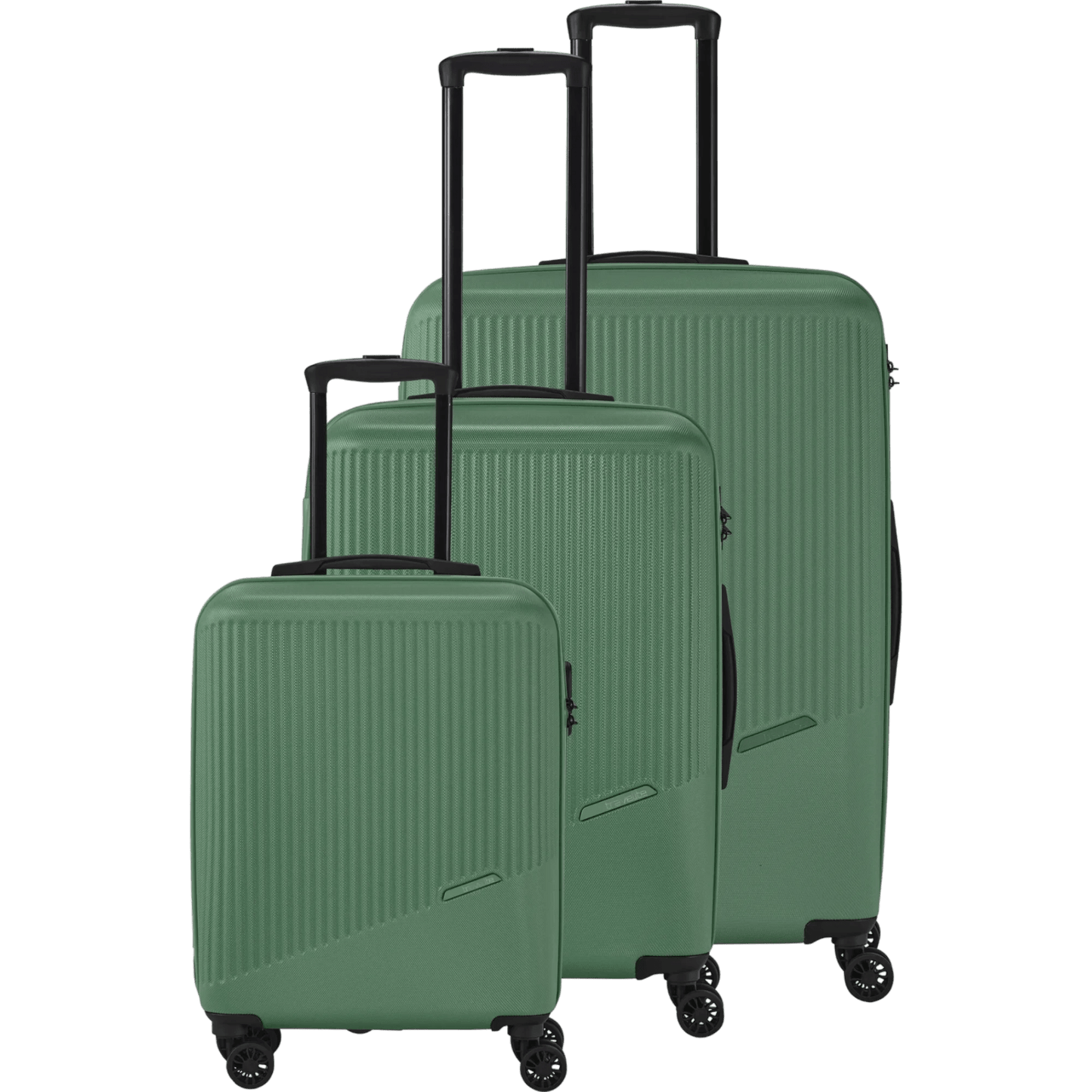 Travelite Bali 4-Rollen Kofferset 3tlg. -Grün KOFFER-PLUS.COM