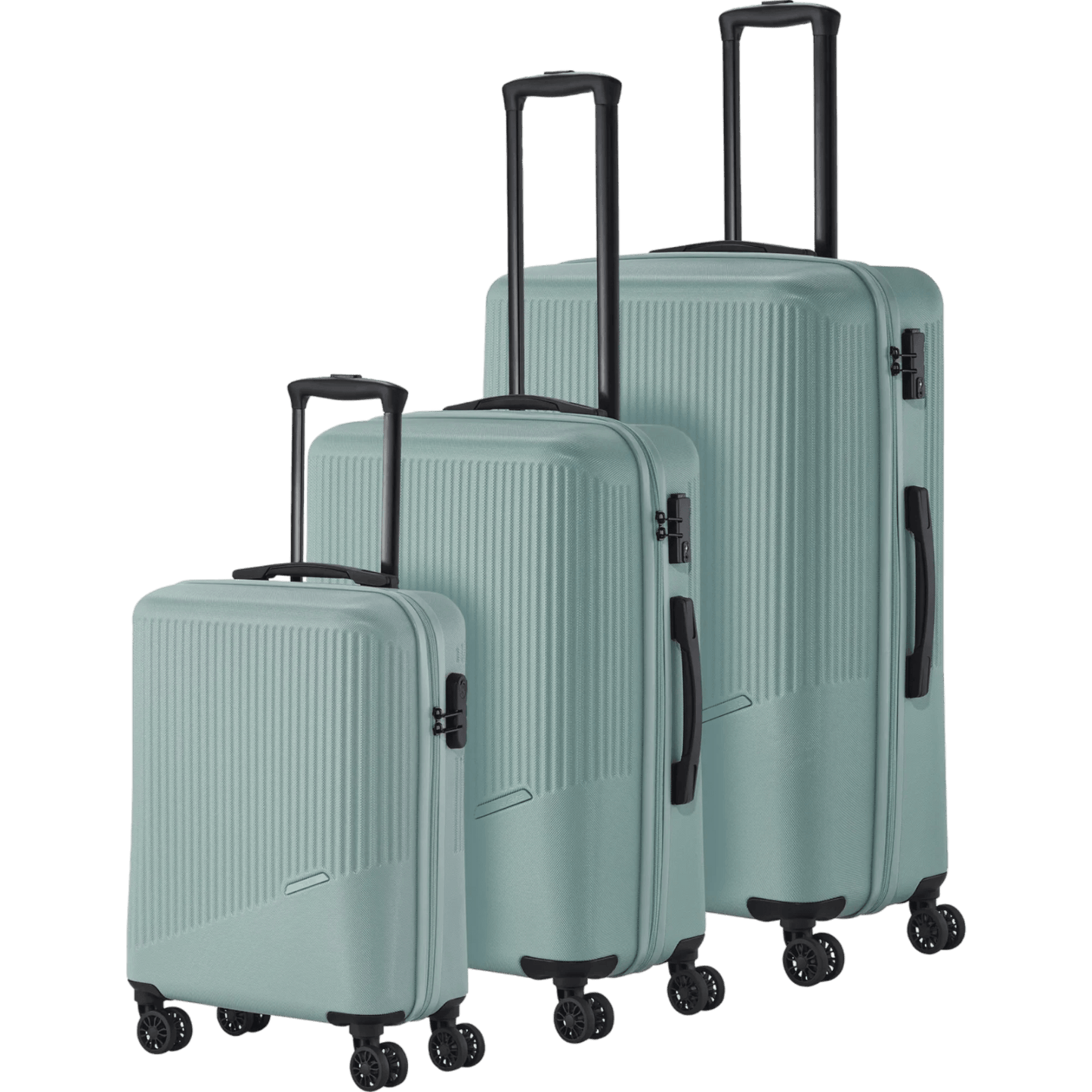 Travelite Bali 4-Rollen Kofferset 3tlg. -Mint KOFFER-PLUS.COM