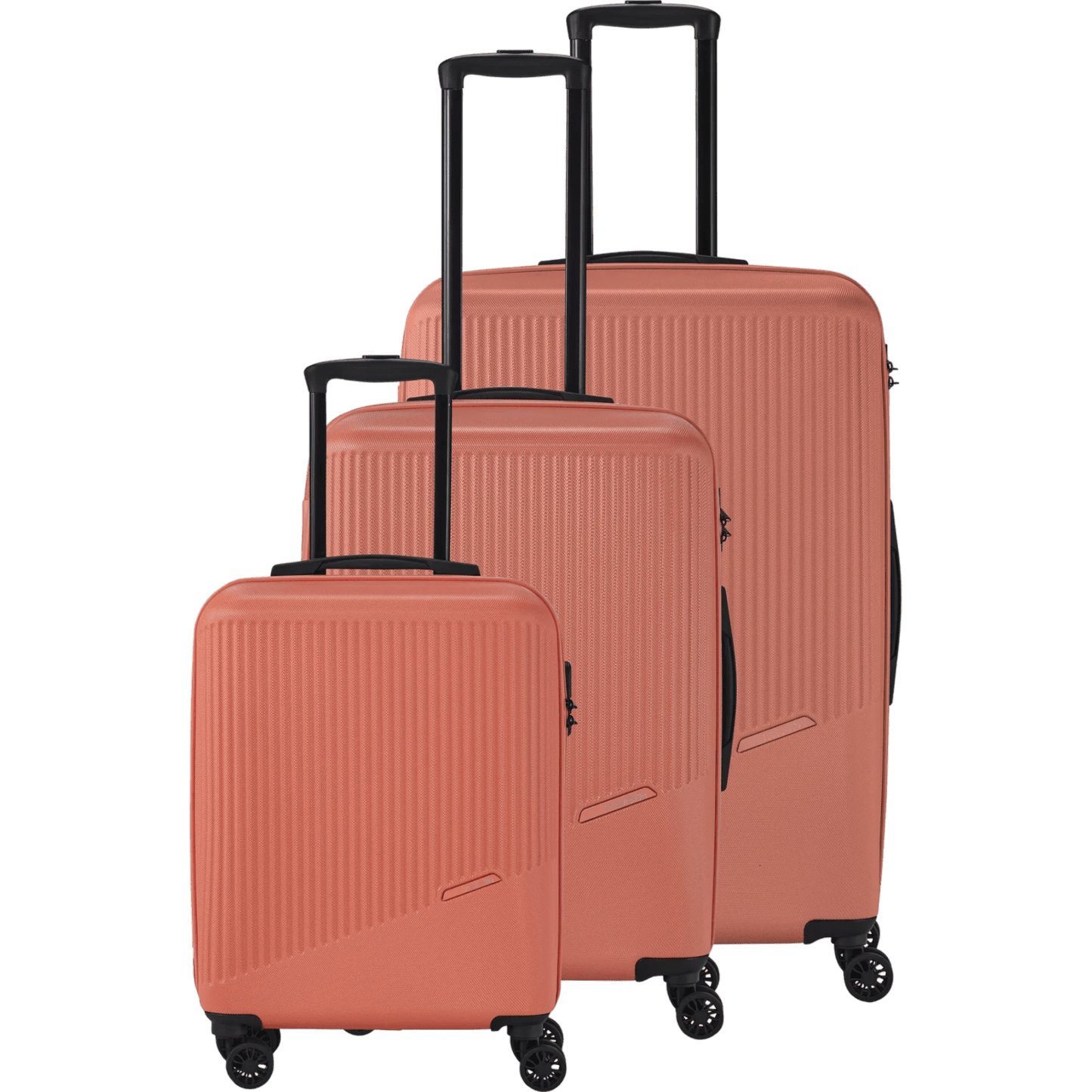 Travelite Bali 4-Rollen Kofferset 3tlg. -Koralle KOFFER-PLUS.COM