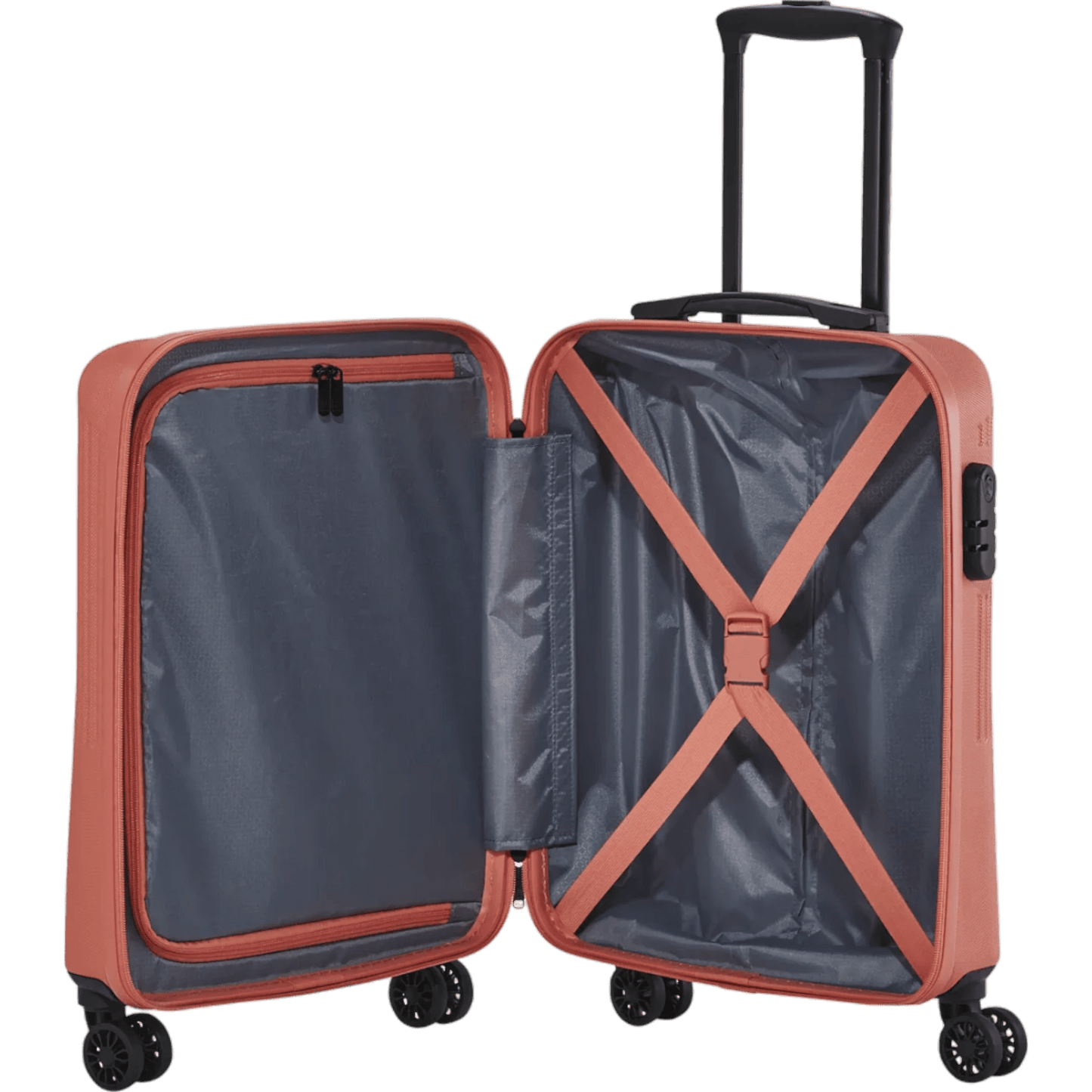 Travelite Bali 4-Rollen-Kabinentrolley S 55 cm -Koralle KOFFER-PLUS.COM